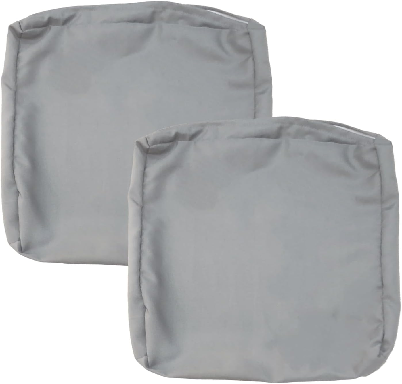 FLYMEI Patio Cushion Covers 24X22X4 Waterproof Outdoor Cushion Cover Replacement 2Packs Outdoor Seat Cushion Slipcover for Rattan Chair Sofa, Blue