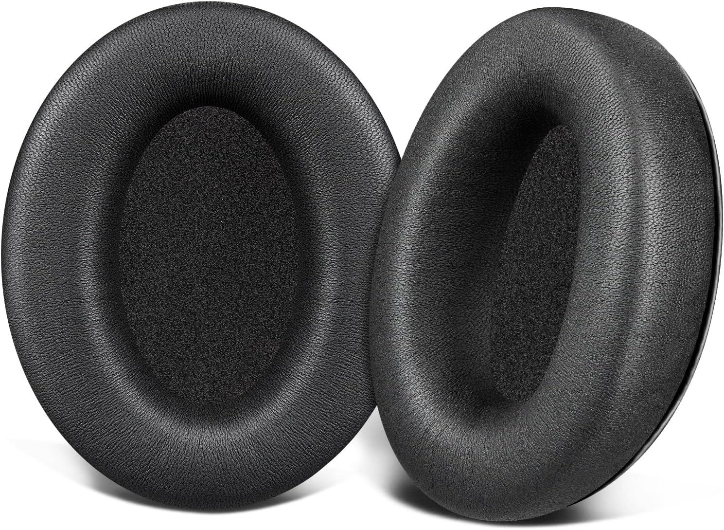 SOULWIT Protein Leather Replacement Ear Pads for Bose Aviation X A10/A20 Headset, Earpads Cushions with High-Density Noise Isolation Foam (Black)