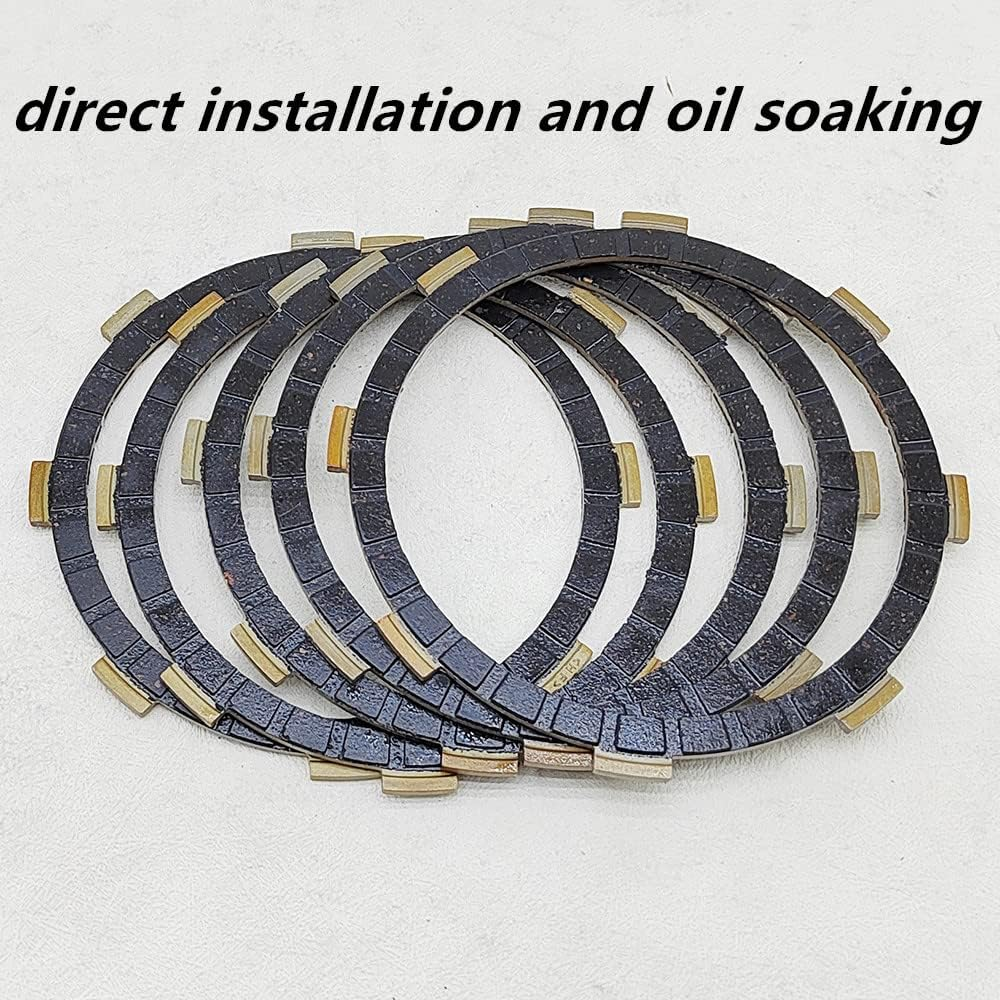 Clutch Kit Friction Plates & Heavy Duty Springs Gasket for Yamaha TTR125 2000-2004 TTR125E 2003-2009 TTR125L 2000-2008 TTR125LE 2003-2022 image number 1