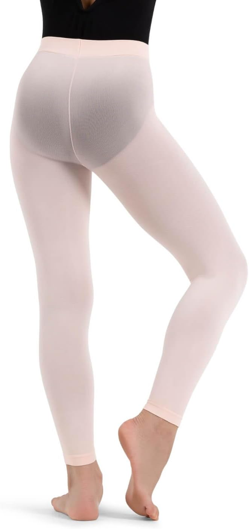 Capezio Girls' Ultra Soft Footless Tight- Girls image number 1