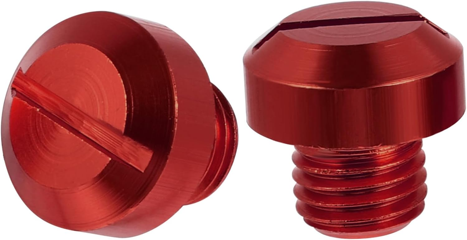 CHILDWEET 2Pcs Rearview Mirror Screws for Motorbike Accessories Mirror Hole Plugs Screws Easy Install Protects from Water Dust image number 2