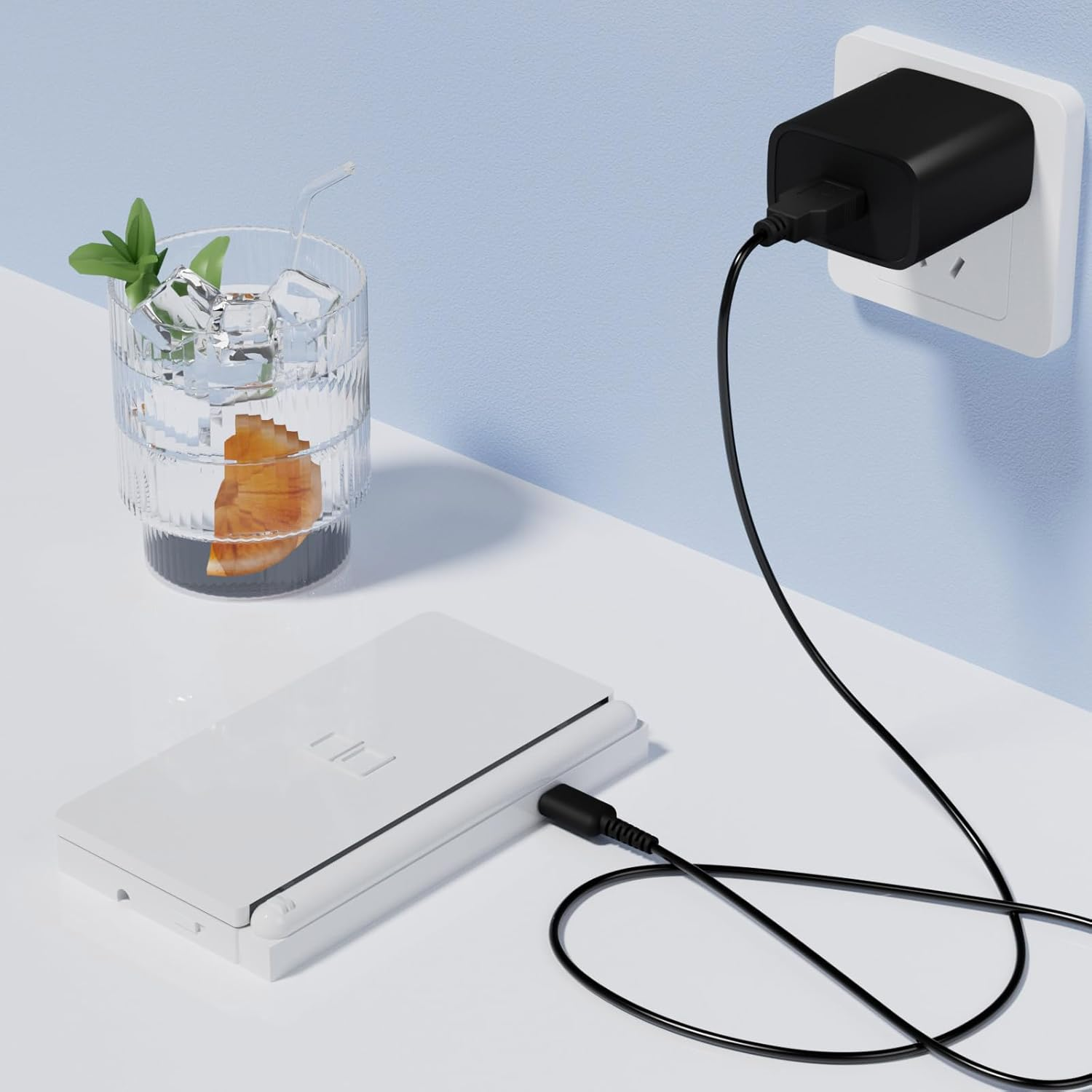 120CM USB Charger Cable for Nintendo 3DSL Charger & NDSL Charger, 3.3Ft USB Charging Cable for Nintendo NDSL/NDS Lite/Ds Lite/Dsl/Usg-001 Handheld Game Consoles image number 2