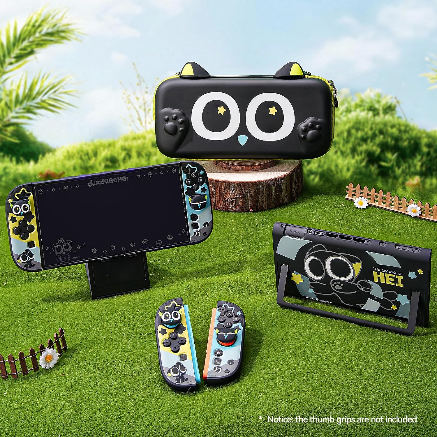 Geekshare Full Protective Shell Compatible with Switch 2, Hard PC Cover Case Designed for Switch 2025 Game Console and Joy Con Controllers - the HEI Series image number 1