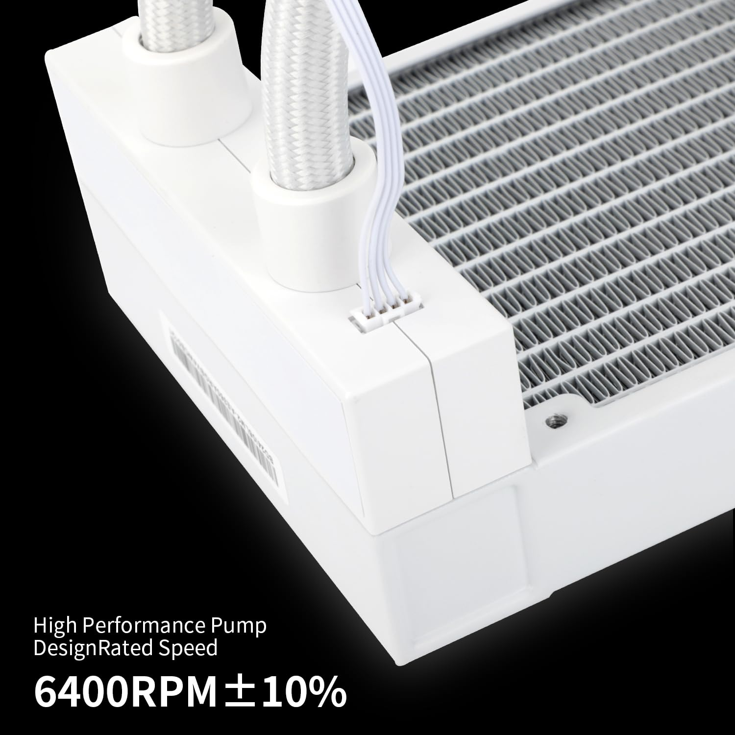 Thermalright Aqua Elite 240 ARGB White V4 CPU Water Cooling,White Aio CPU Cooler, 240 Cooling Row Size,Double PWM Fans with S-FDB Bearings,For Amd/Am4/Am5,Intel LGA1851/1150/1151/1200/2011/ 1700 image number 6