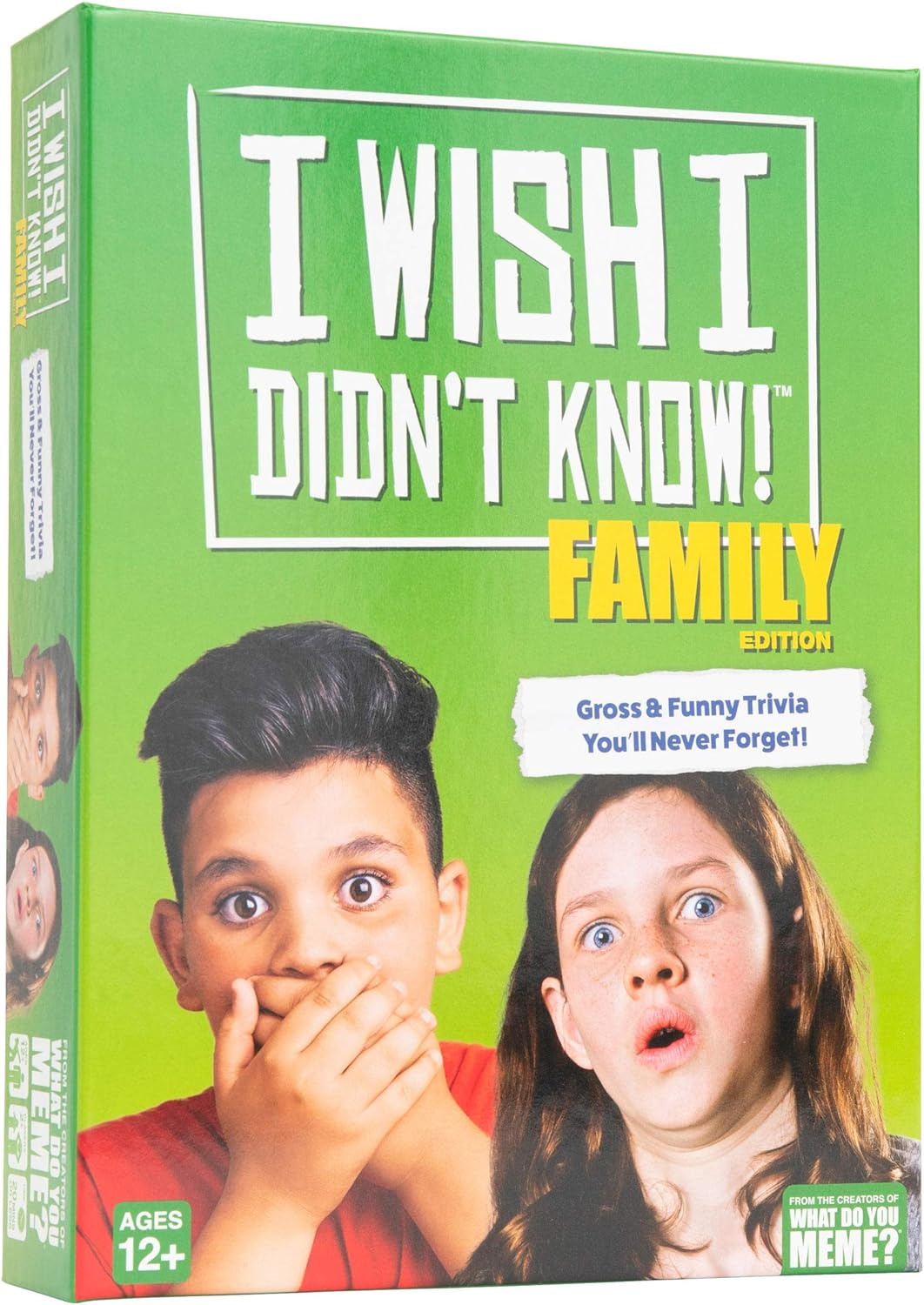 What Do You Meme? I Wish I Didn'T Know Card Game Family Edition [Party Game] image number 6