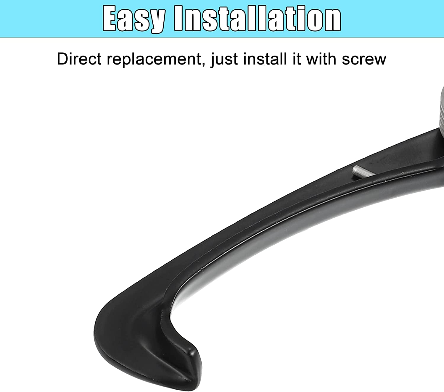 X AUTOHAUX Hood Safety Catch Latch Front Hood Safety Lock Hook 55395654AA for Jeep Wrangler 2007-2017 3.6L 3.8L for Jeep Wrangler JK 2018 3.6L image number 4