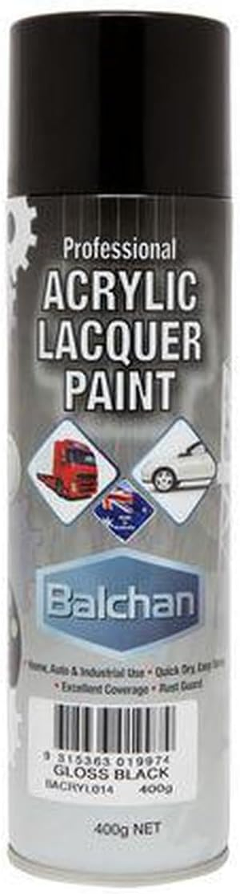 Balchan New Caterpillar Professional Industrial Equipment Paint, Yellow, 400 G