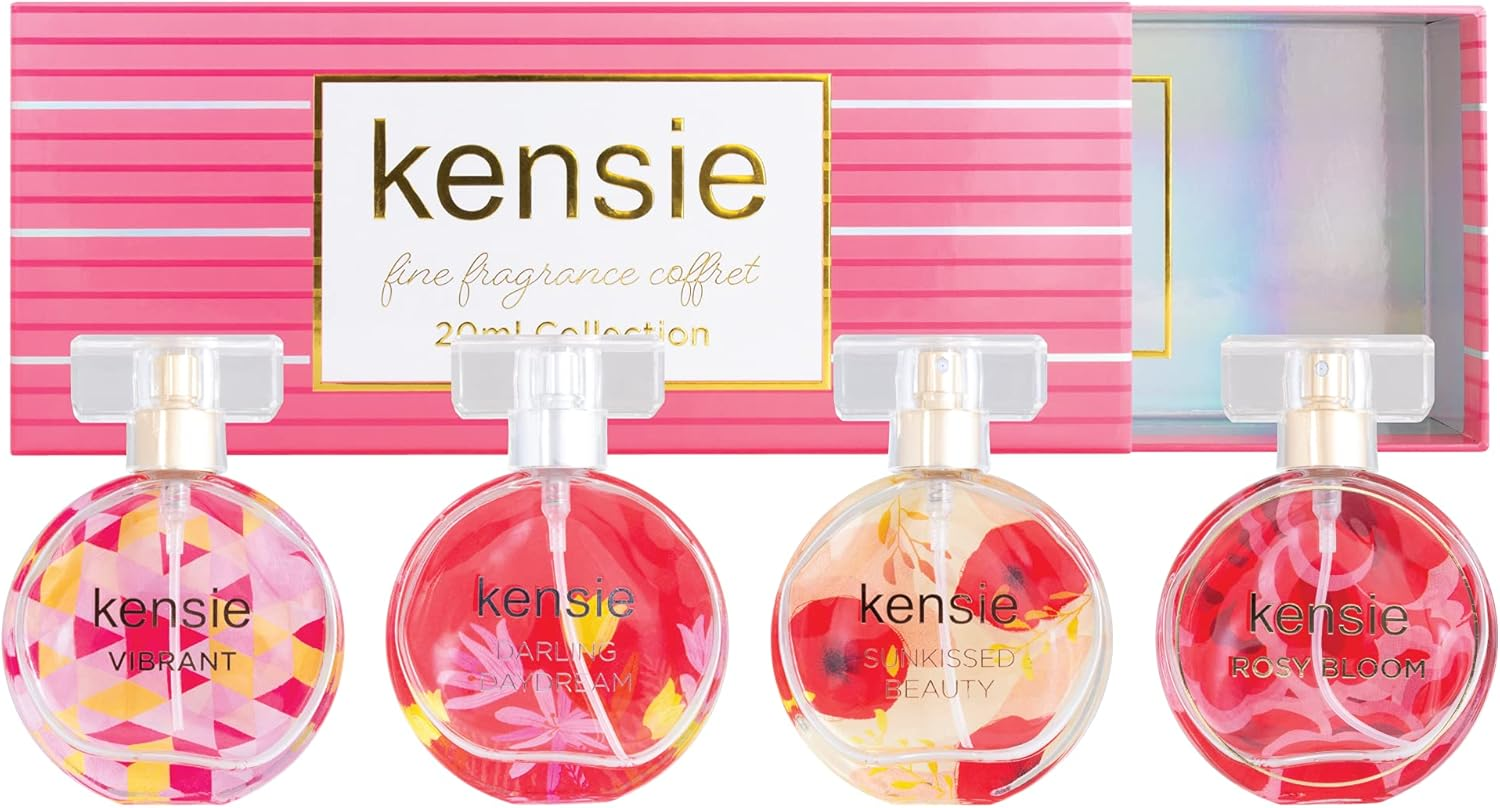 Kensie Kensie 4 Piece Coffret - Vibrant, Darling Daydream, Sunkissed Beauty, Rosy Bloom, 0.67 Fluid_Ounces