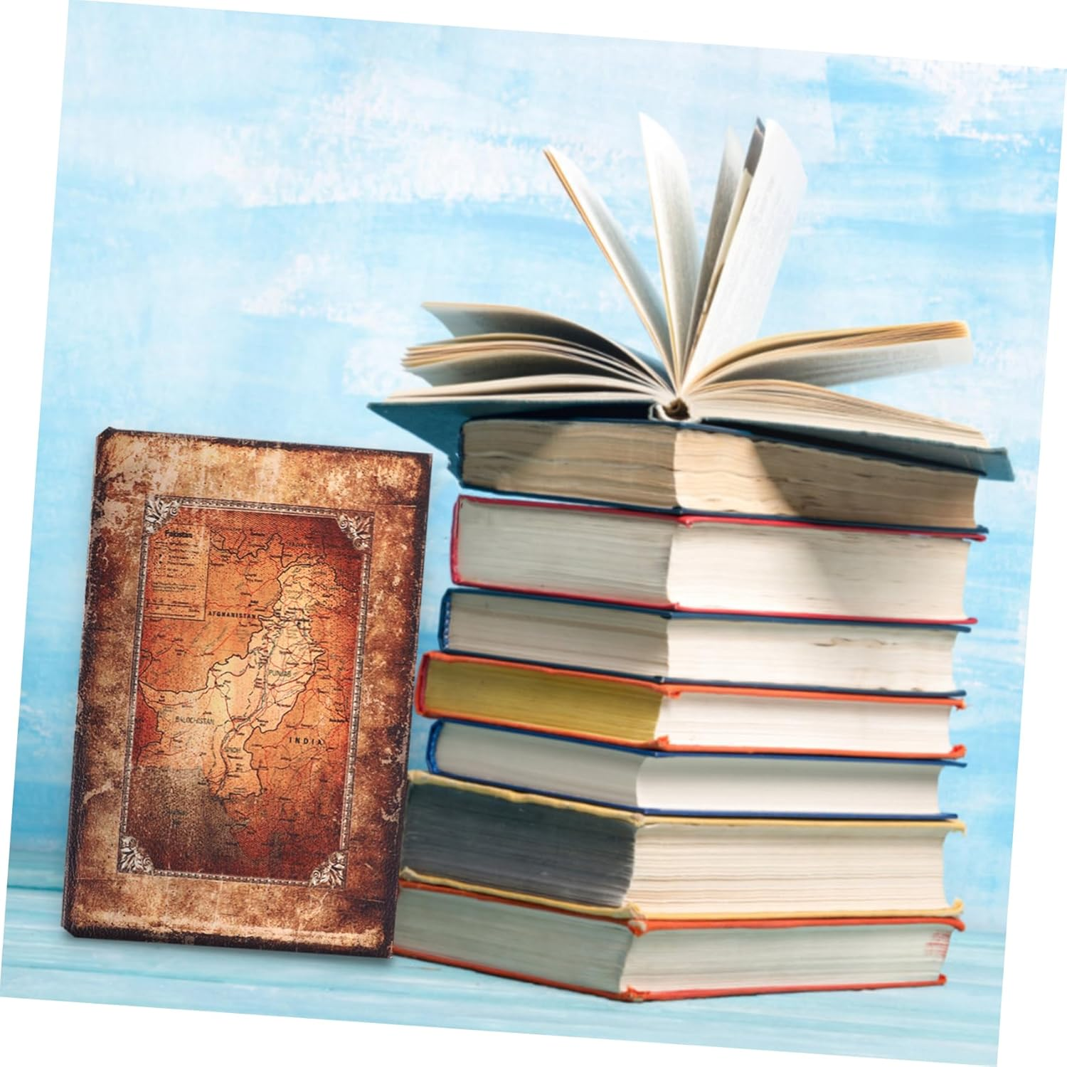 Vintage Book Shaped Box Faux Bible Storage Case Simulation Table Ornaments Imitated Prop for Decor image number 4