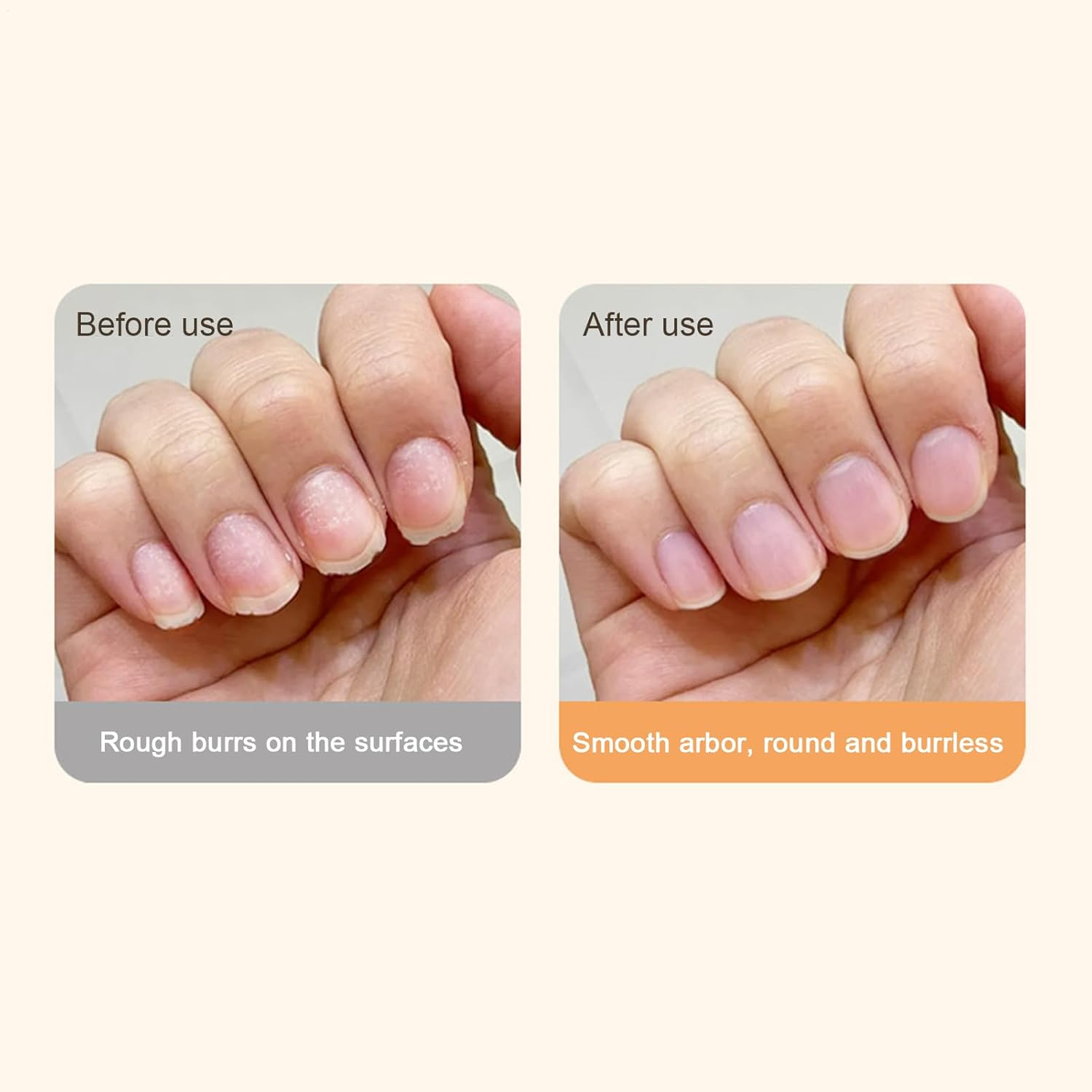 Electric Toenail Clippers, USB Charging Quiet Fingernail Manicure, Quiet 3-Speed Lighted Nail Clipper for Home Salon Home Manicure Seniors Elderly Travel Baby Care - White image number 5