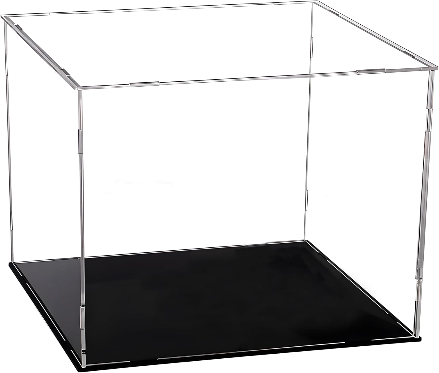 Evron Display Case for Collectibles Assemble Clear Acrylic Box Alternative Glass Case for Display Action Figures Home Storage & Organizing Toys (14.5X11X12 Inch; 36X27X30 Cm) image number 2