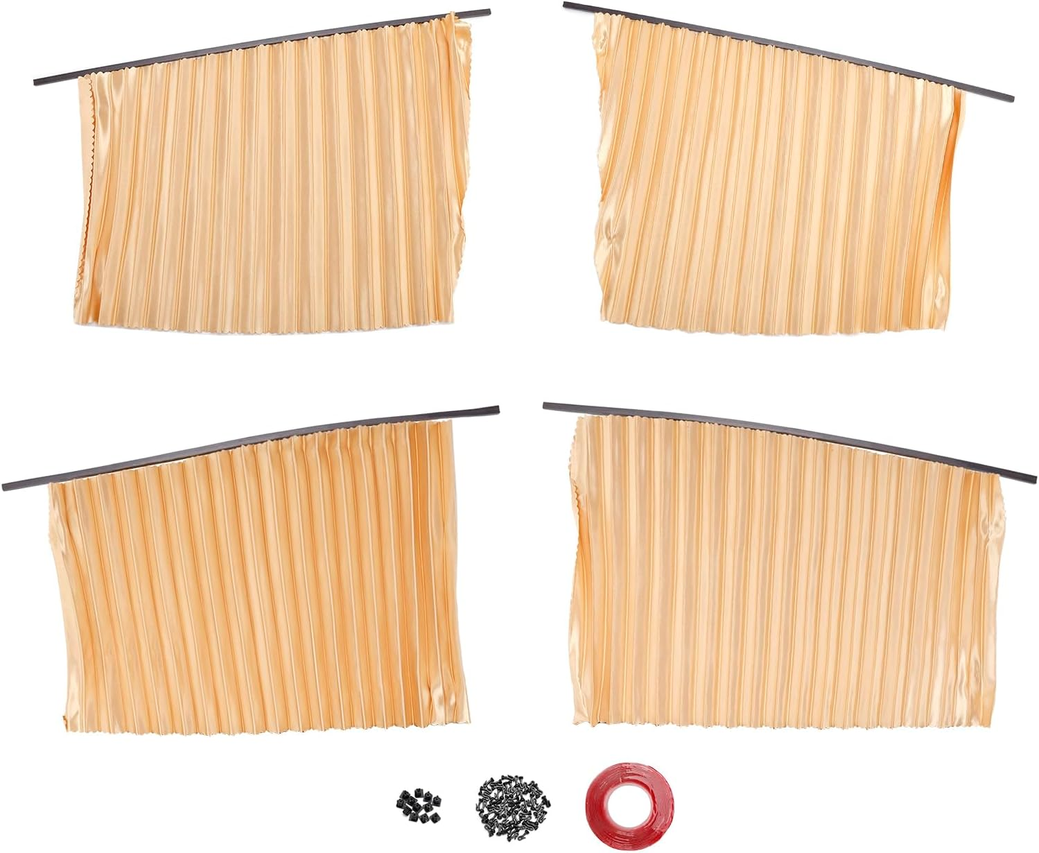 Areyourshop Car Side Window Sun Shade Car Privacy Sunshade，Privacy Curtains with Thermal Insulation Protection，For Breastfeeding Taking a Nap Changing Clothes Camping Gray