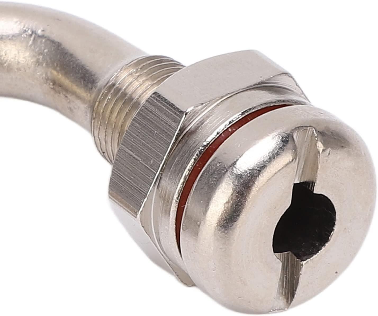 10Pcs TR543E 75&deg; 65Mm Aluminum Truck Tire Valve Stems for Tubeless Bus & Truck Tires with .7Mm Clamp-In Fit image number 3