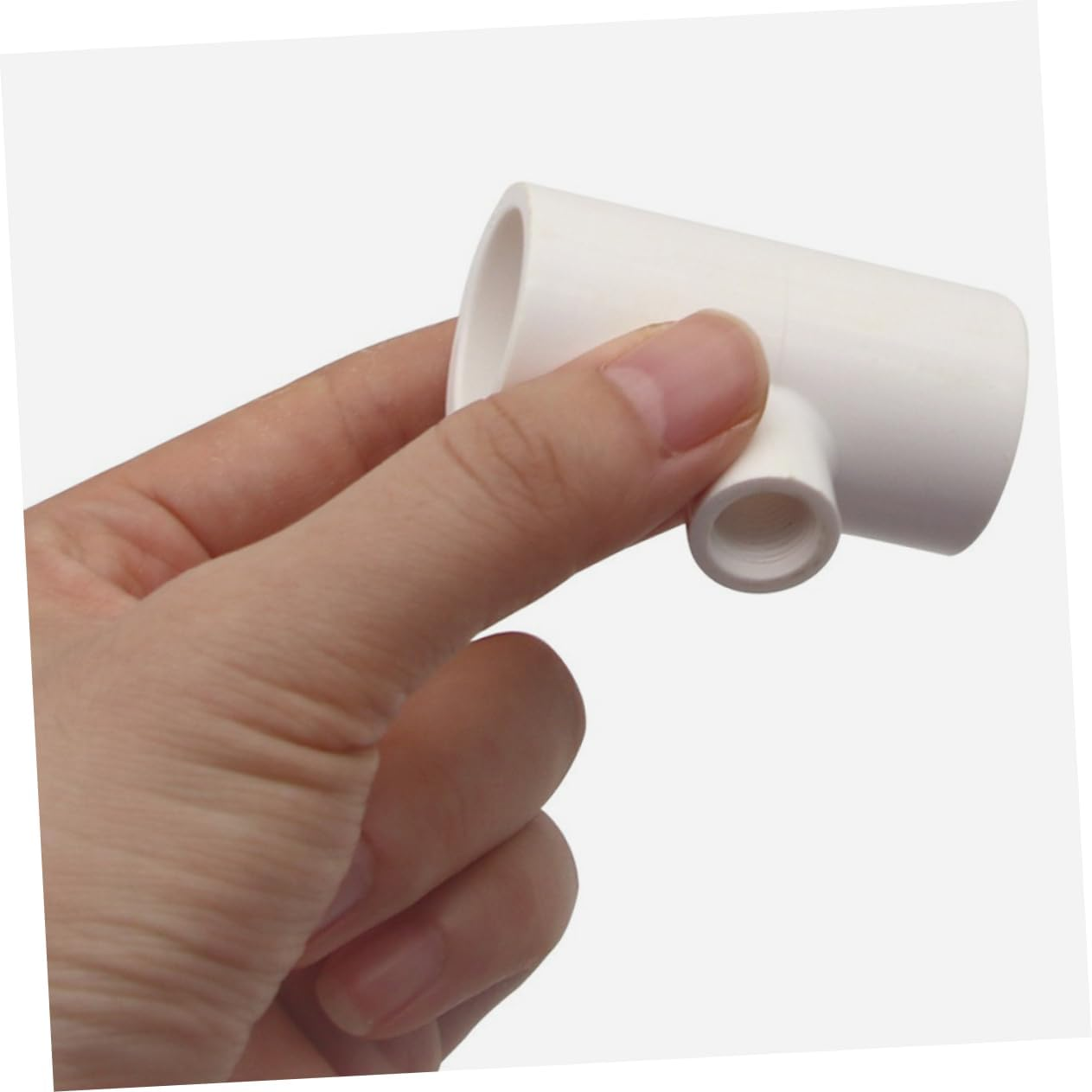 Milisten Automatic Chicken Waterer Tee Fittings 10Pcs Easy Install Poultry Watering System for Chickens Ducks Quails Rabbits 2.05 Inch Connector for Clean Farm Drinking image number 3