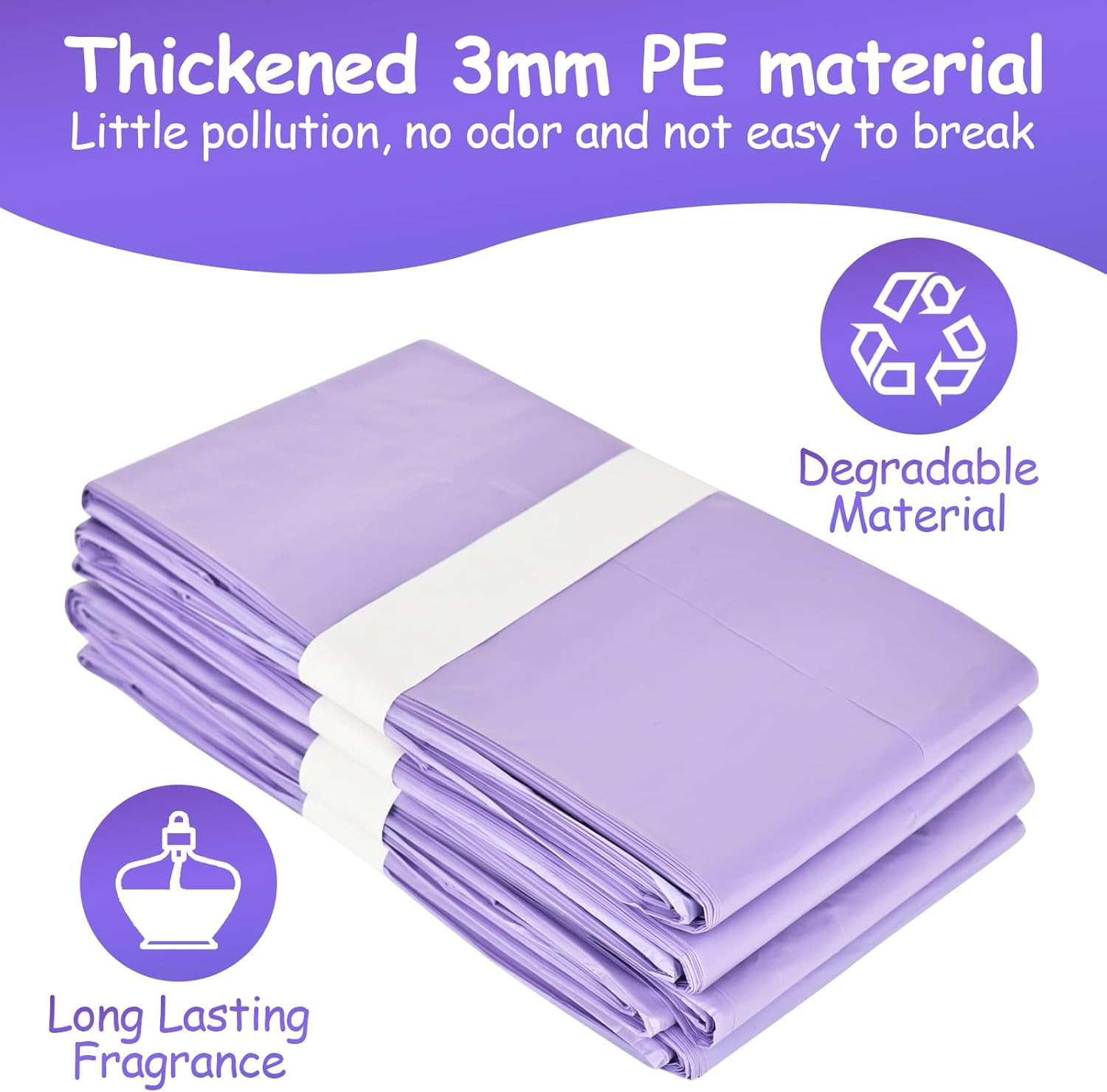 Pack of 4 Refill Films Compatible with Korbell Classic 16 Litre and Litter Champ Refills Refill Foil Rings Refill Cassettes Nappy Bin Liner Refill Bonus image number 5