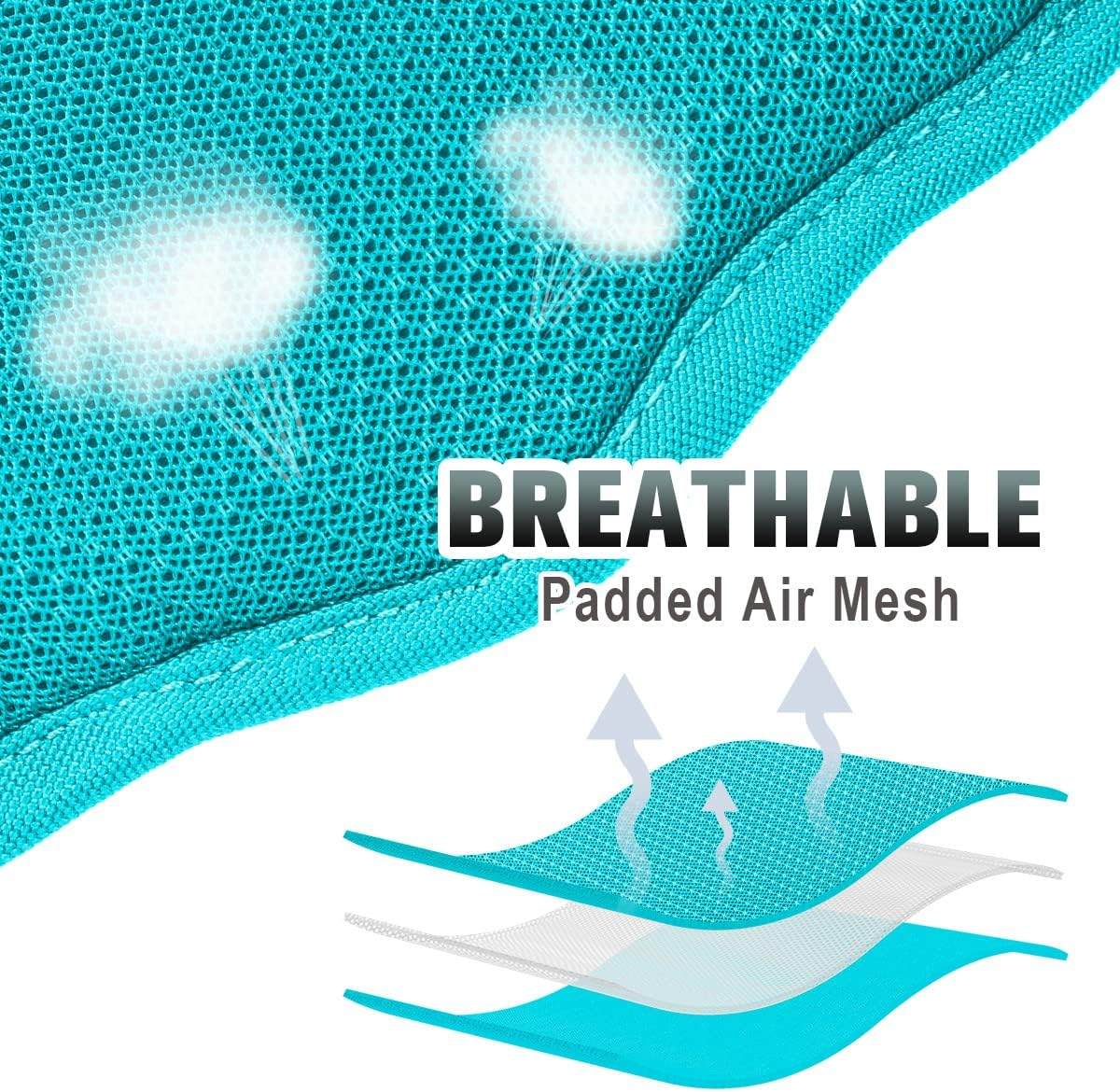 BARKBAY No Pull Dog Harness Large Step in Reflective Dog Harness with Front Clip and Easy Control Handle for Walking Training Running with ID Tag Pocket image number 4