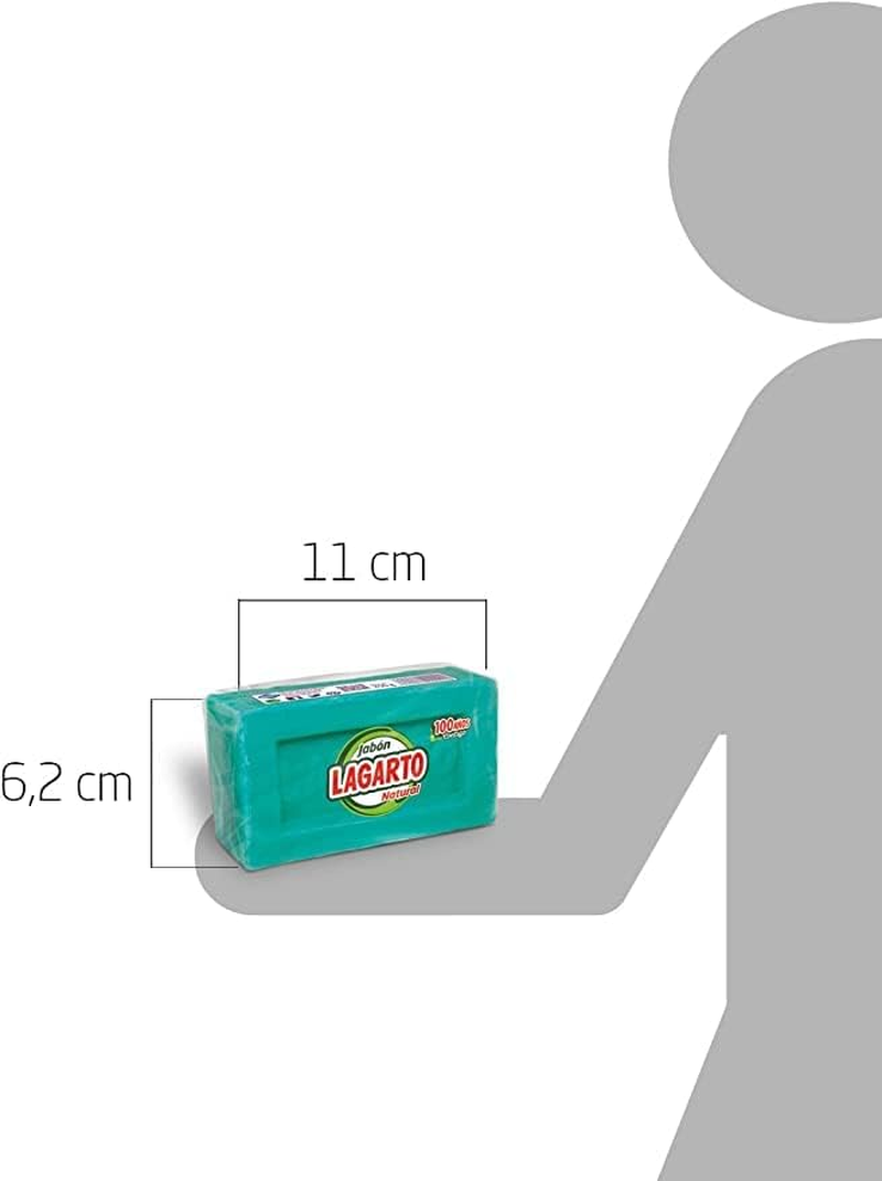 LAGARTO PLLA SOAP GREEN 250 GRS, Black, Standard image number 2