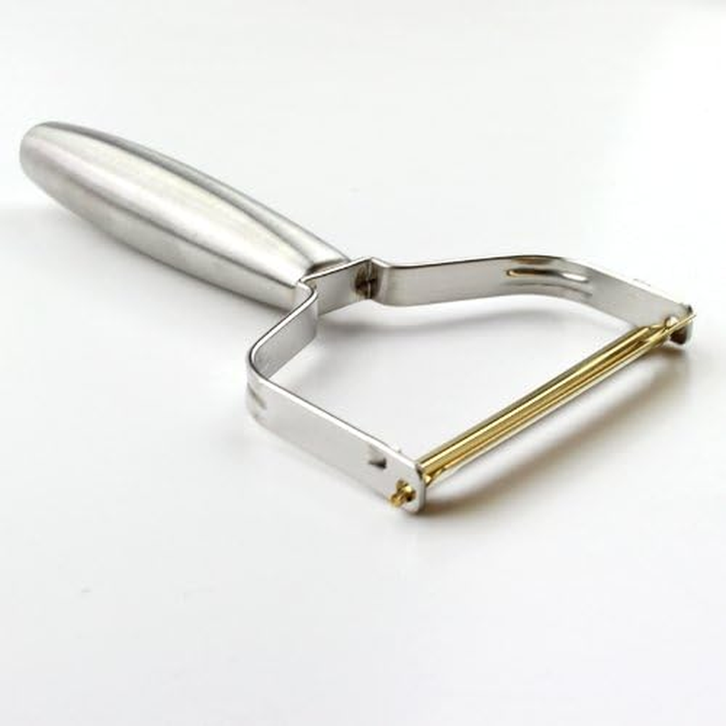 Pearl Metal C-516 Wide Slice Peeler, Natural, Titanium Coating, Made in Japan image number 2