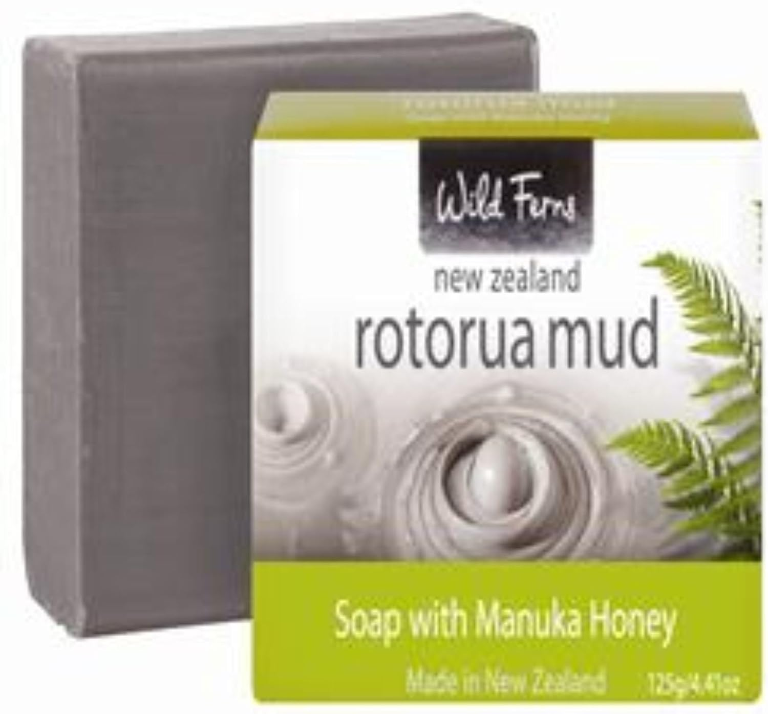 Wild Ferns Rotorua Mud Soap, 95G, Pack of 1
