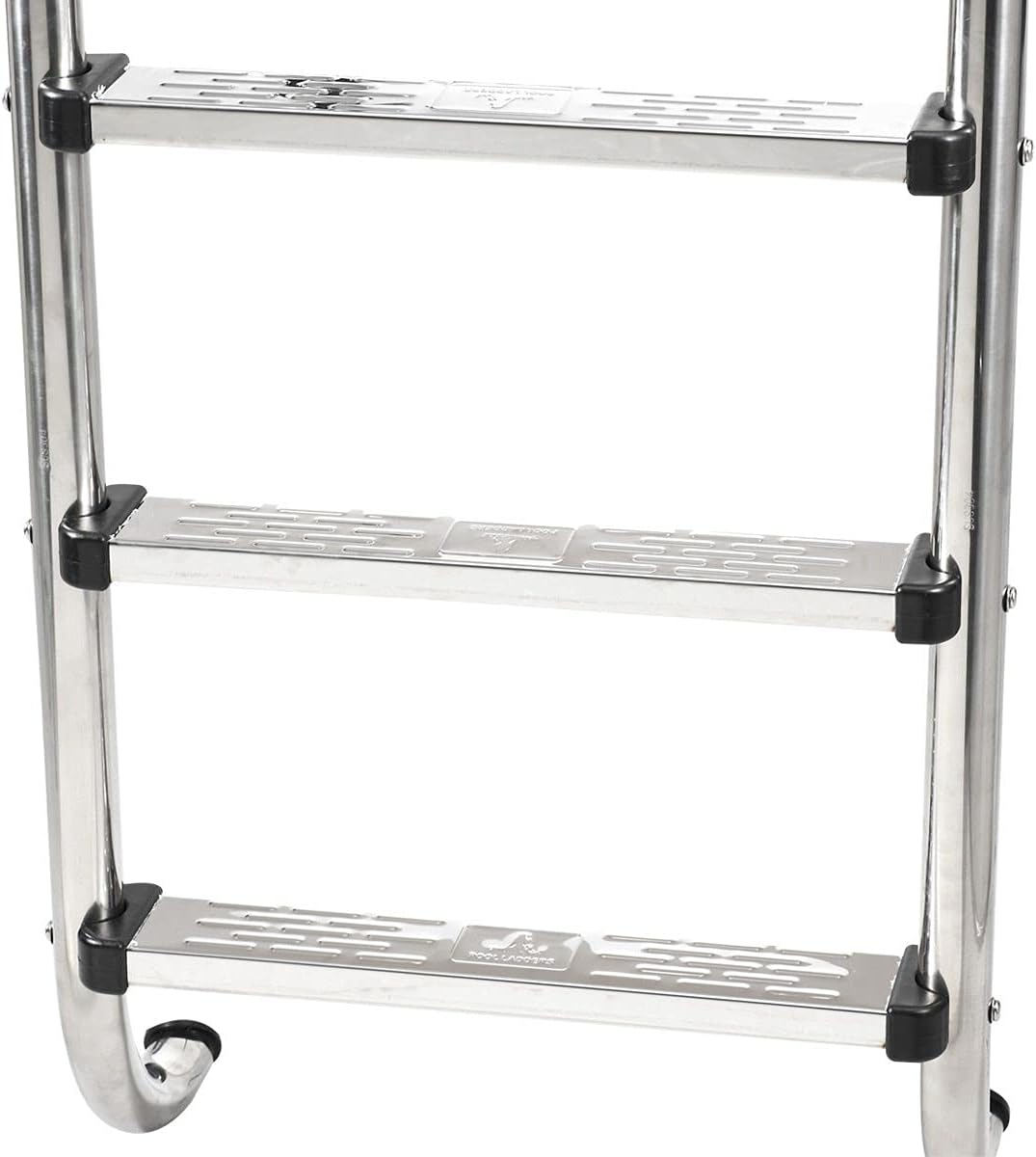 3 Steps Swimming Pool Ladder Removable Stainless Steel anti Slip Step In-Ground Pool Ladder image number 5