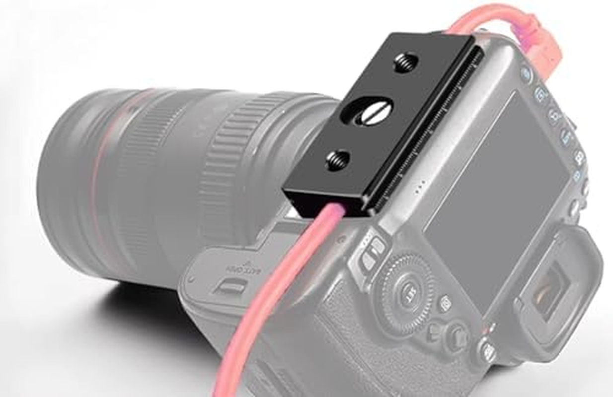 Novelgoal Cable Clamp Quick Release Plate Locker DSLR Camera Online Shooting Universal Camera Data Cable Fixer image number 3