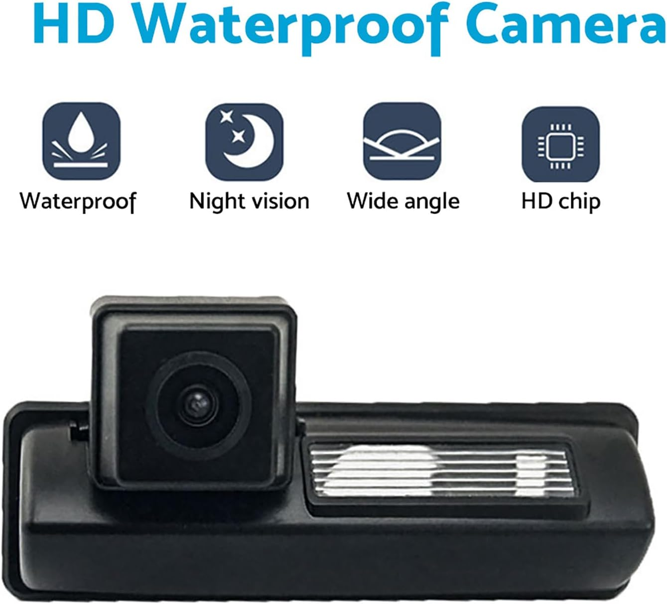 Car Rear View Backup Camera Compatible with Toyota Aurion 2007 2008 2009 2010 2011 2012 2013