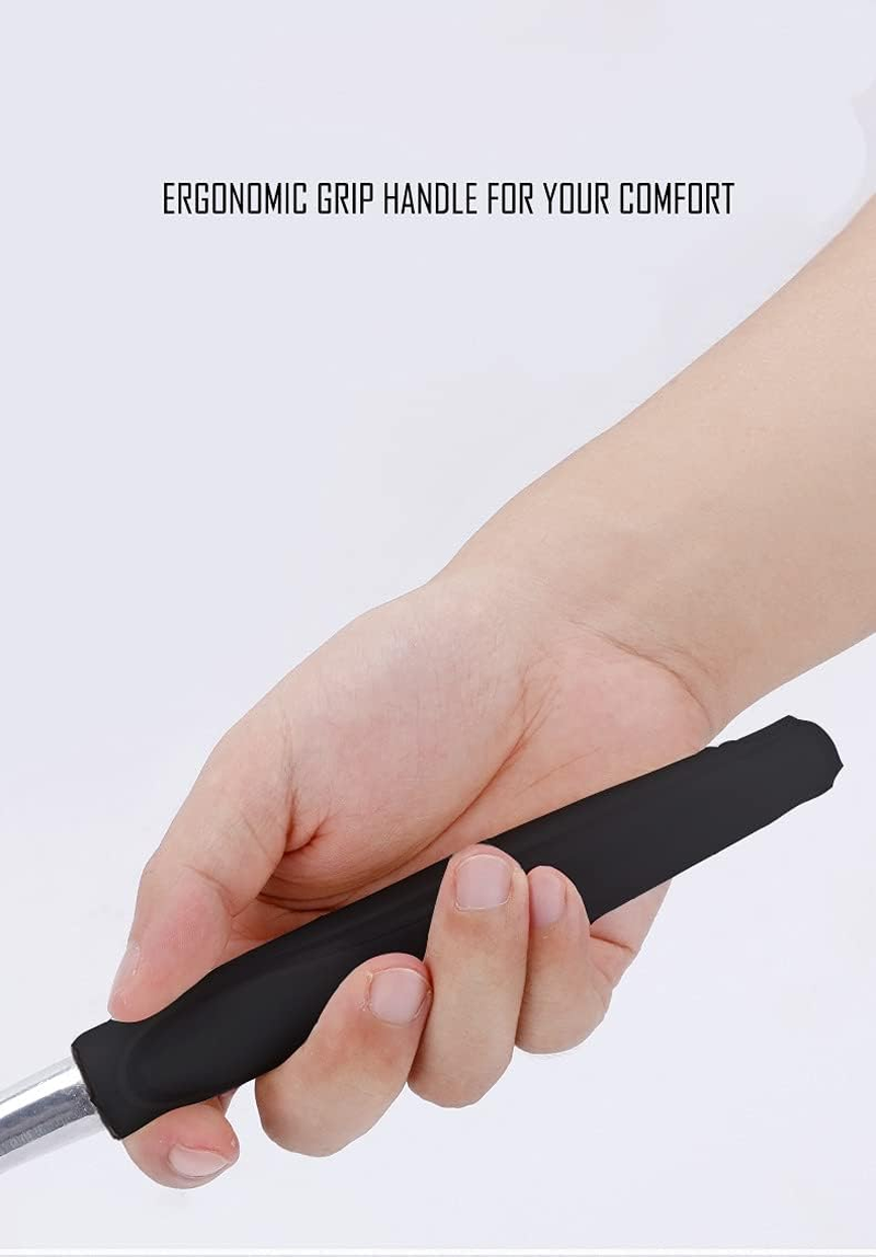 Moonshuttle Non-Stick Metal Cat Litter Scoop, Durable, Works with All Type of Cat Litter, Ergonomically Designed Handle image number 2