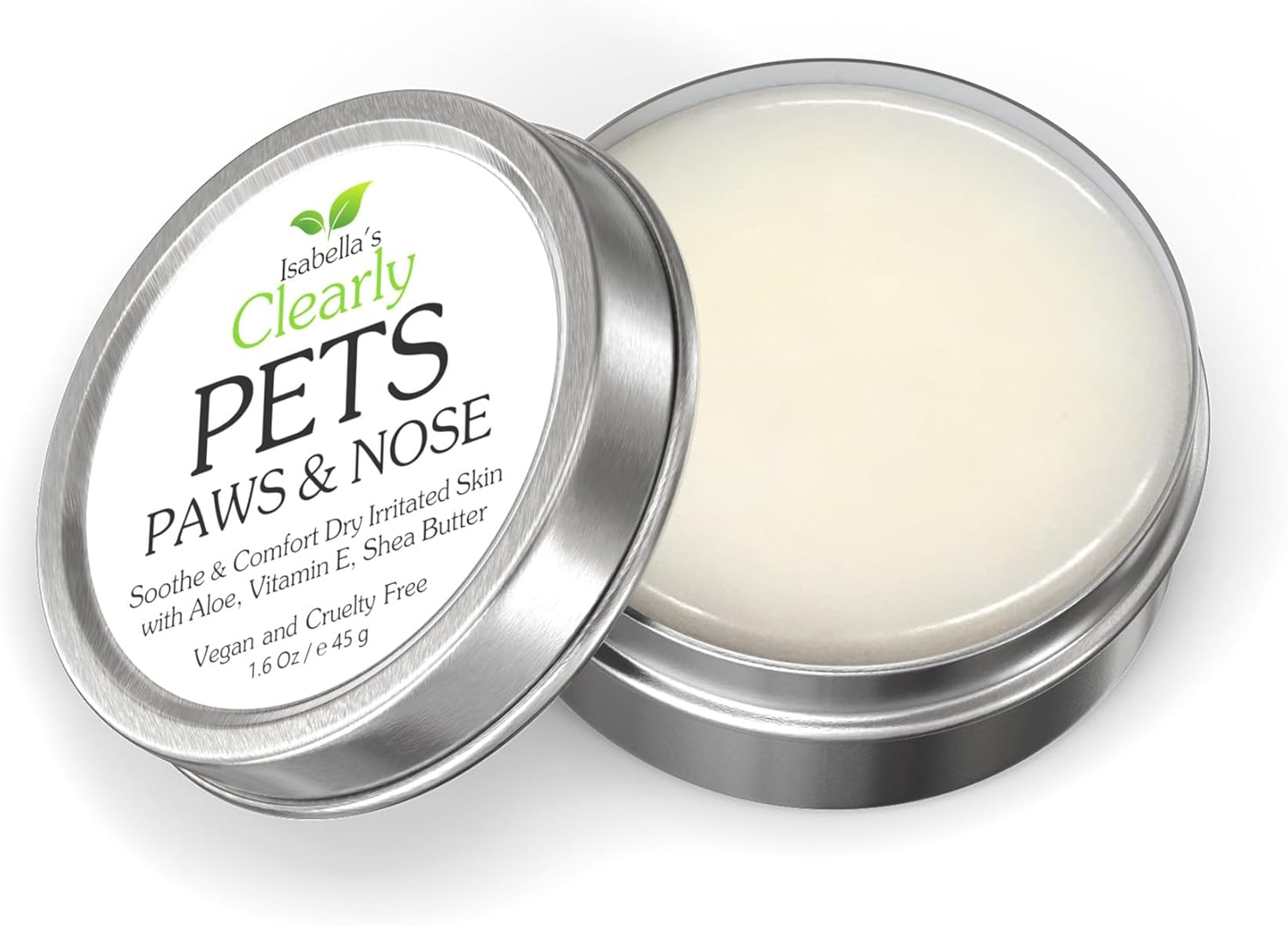 PAWS & NOSE Soothing Balm for Dogs, Cats, Horses | Moisturize & Protect Dry Irritated Itchy Paws, Cracked Snouts, Hooves | Natural Lick Safe Moisturizer with Coconut, Aloe, Shea Butter | USA image number 6