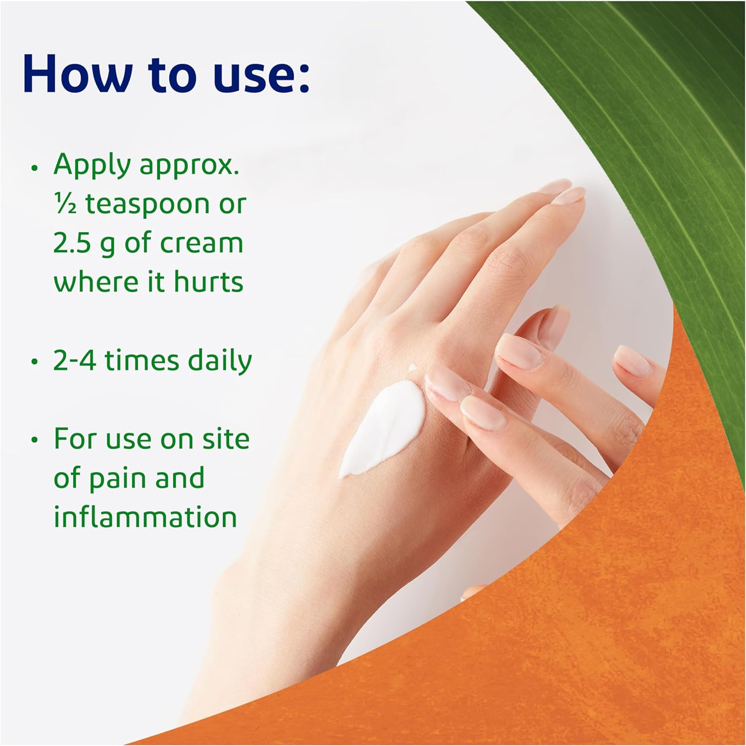 Voltanatra Pain Relief Cream with Plant Powered Actives for Muscle and Mild Joint Pain Relief, Based on Traditional Use in Western Herbal Medicine, 50G image number 1