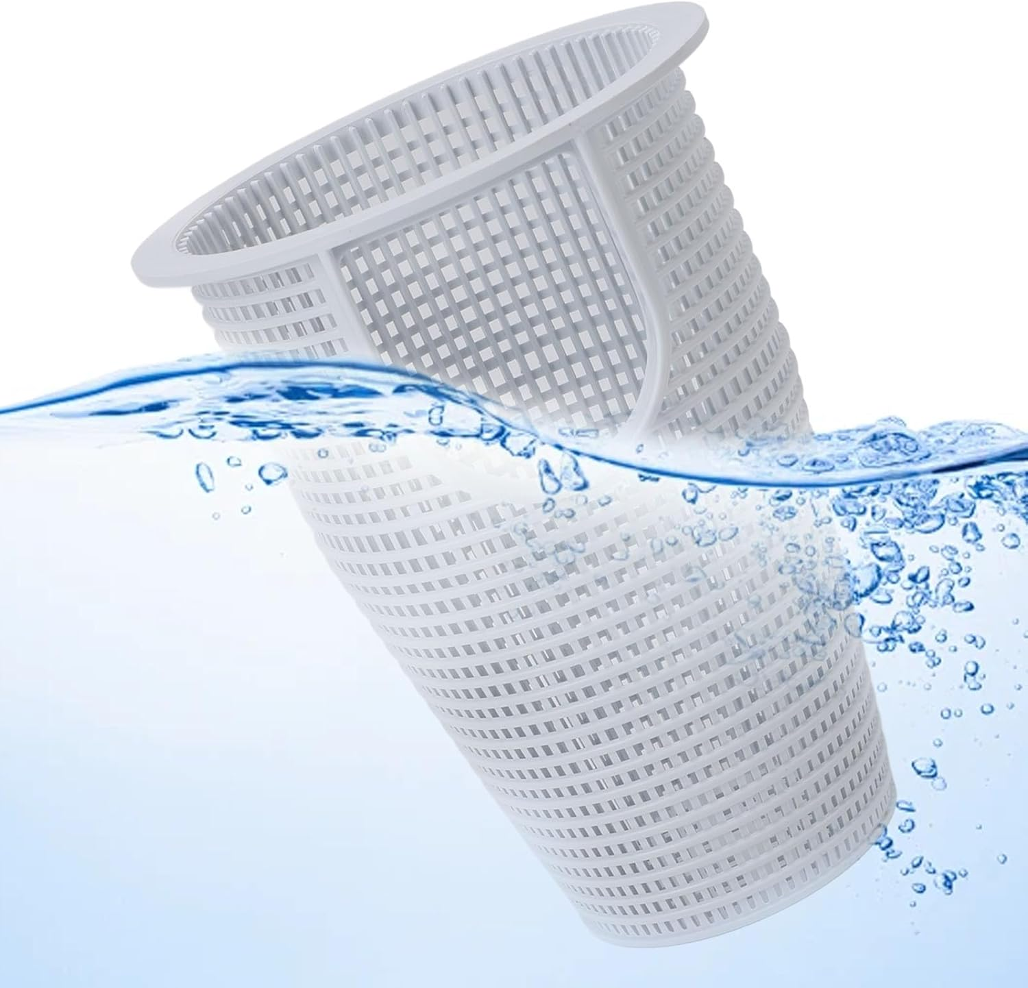 Pool Pump Basket for 4 H P 2400GPH, Plastic Strainer Basket for Swimming Pools Skimmer Replacement Parts, Pool Centrifugal Pump Filter Basket, Efficient Filtration image number 1