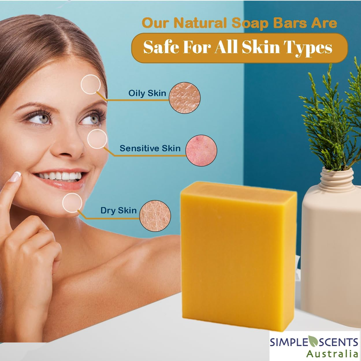 Australian Natural Soap - Manuka Honey (12 Bars), Enriched with Shea Butter, Triple-Milled (Twice), Creamy & Rich Lather image number 2