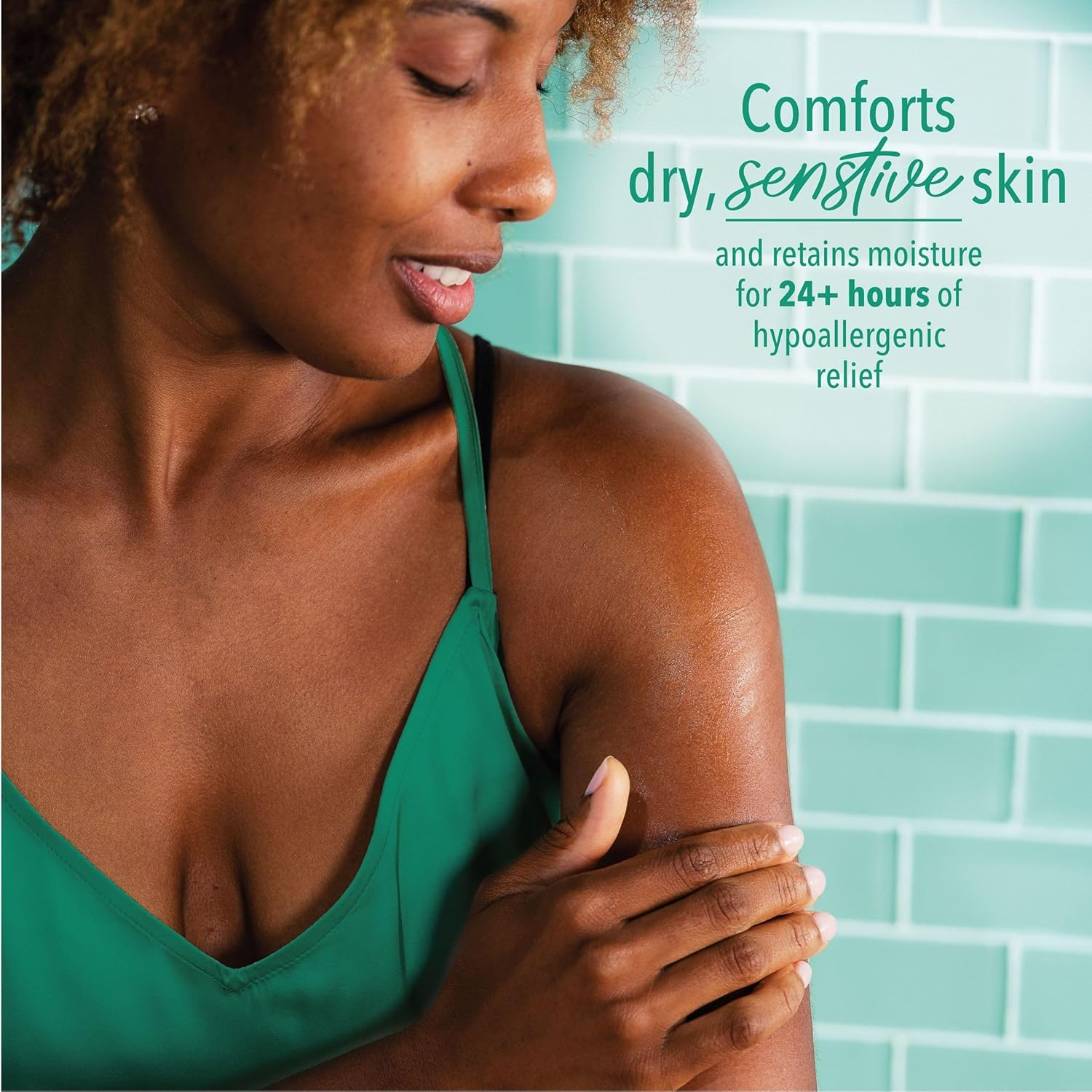 Curel Fragrance Free Comforting Body Lotion, Unscented Dry Skin Moisturizer for Sensitive Skin, with Advanced Ceramide Complex, Repairs Moisture Barrier, 20 Oz image number 1