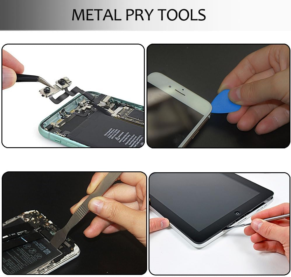 Ewparts 9 in 1 Mobile Opening Tool Kit Electronics, Smartphone, Computer & Tablet Repair Kit Opening Tool image number 4