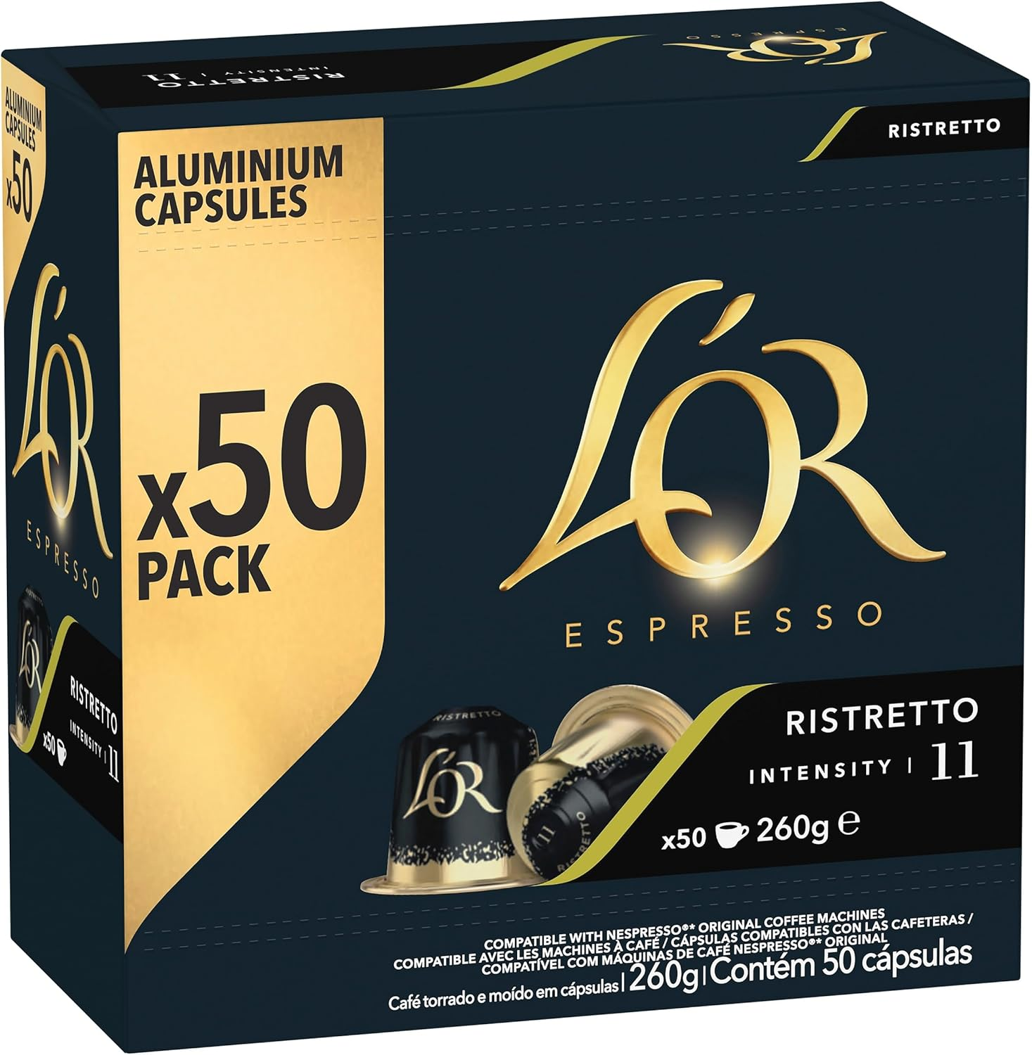 L'OR Espresso Ristretto 50Pk X5 image number 6