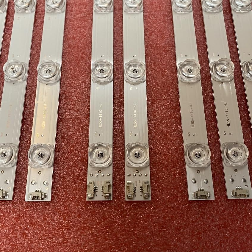 LED Backlight Compatible with ERISSON 55ULES76T2 Compatible with Telefunken TF-LED55S37T2SU LED55K36U LED55K35U LS55AL88U71 (Color : 2Set for 2 TV)