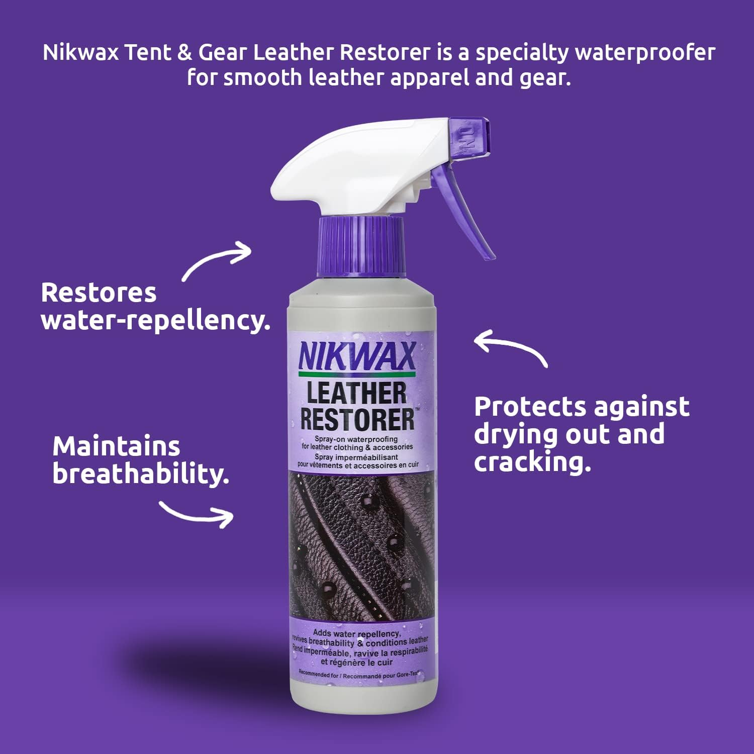 Nikwax Leather Restorer Waterproofing 300Ml image number 6