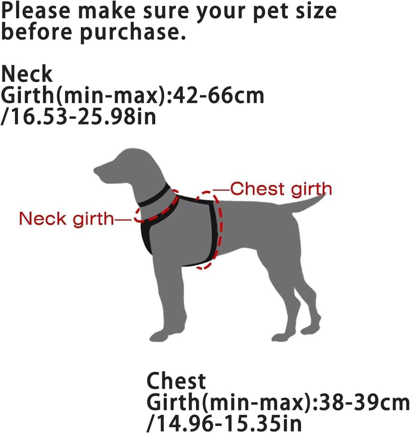 Reflective No-Choke Harness Reflective Adjustable Dog Harness Adjustable Soft Padded Pet Vest Harness Easy Control Dog Harness Big Dog Harness No Pull Dog Harness Front Clip Dog Vest Harness image number 2
