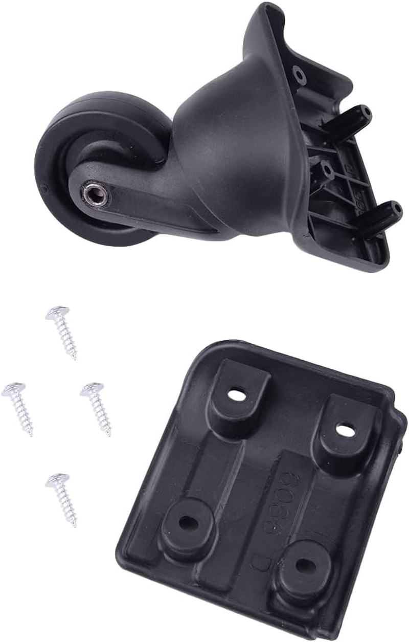 Luggage Suitcase ABS 360 Spinner Wheels Spare Swivel Caster Replacement W044 with Screw Replacement Parts image number 2