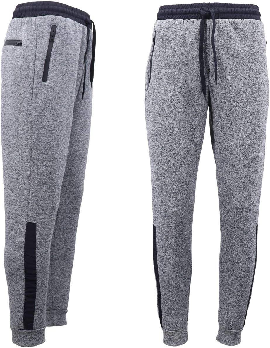 Zmart Australia Mens Joggers Trousers Gym Sport Casual Sweat Track Pants Cuffed Hem W Zip Pocket