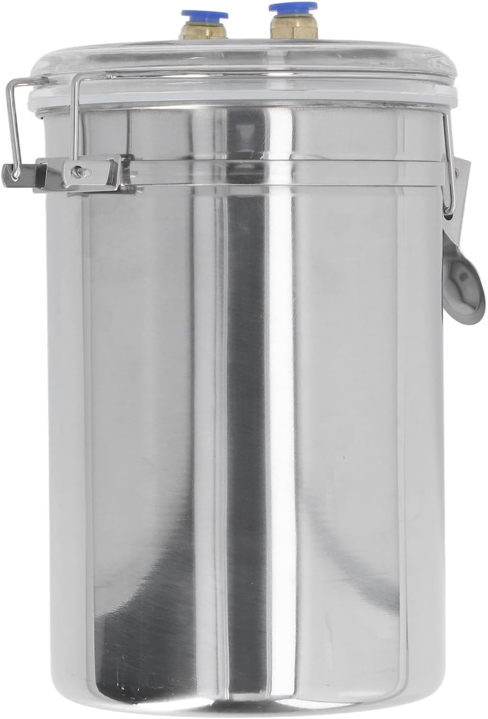 2L Portable Household Goat, Stainless Steel Vacuum Cattle Sheep Goat Milker,Manual Milking Machine Kit for Home Small Scalefarm, Easy to Use