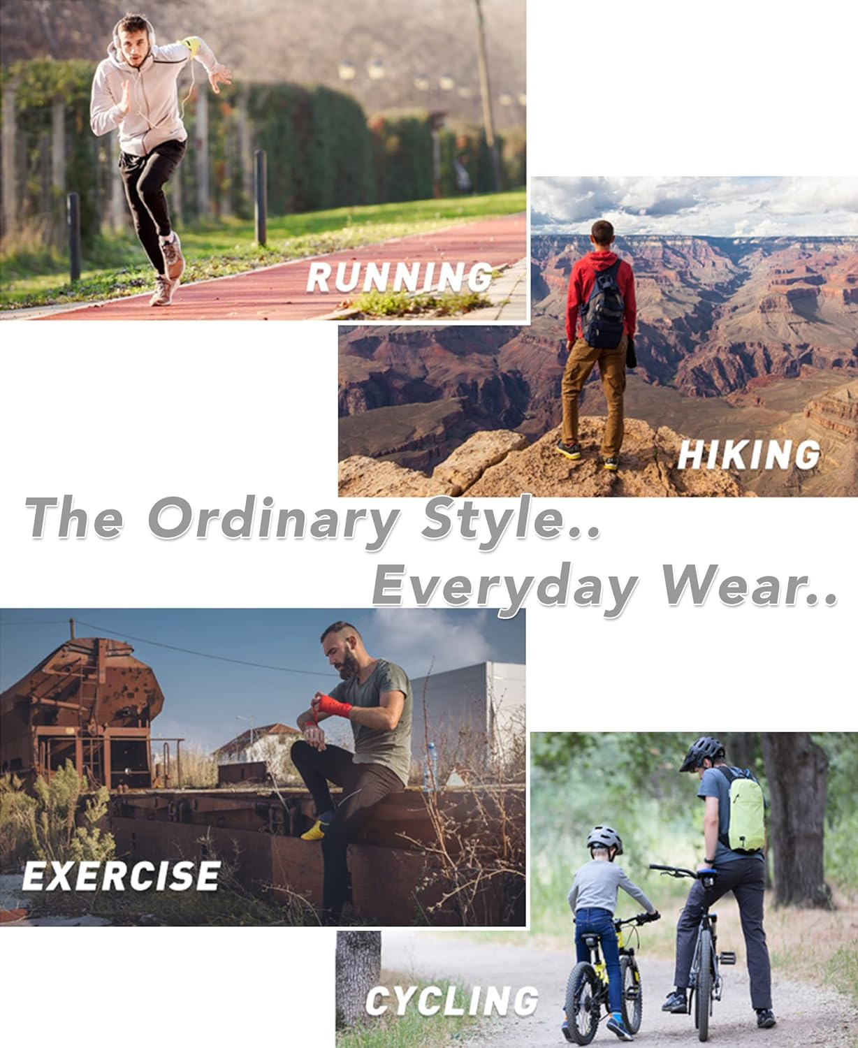 SOUTHPOLE Men'S Active Basic Jogger Fleece Pants, Black, 4XB image number 2