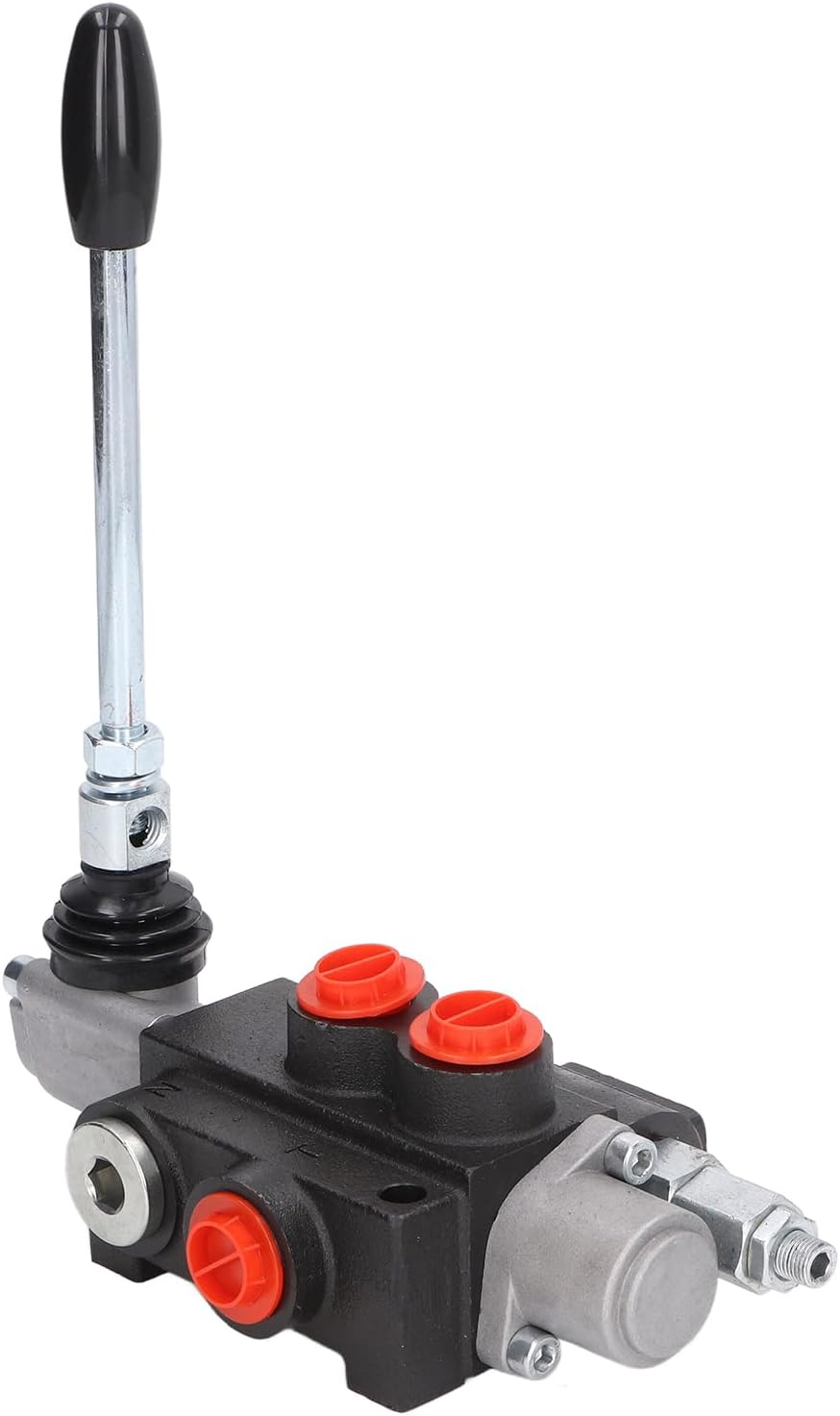 Hydraulic Control Valve Kit Spool Double Acting with Relief Bar Control Handle for Machinery and Equipment image number 6