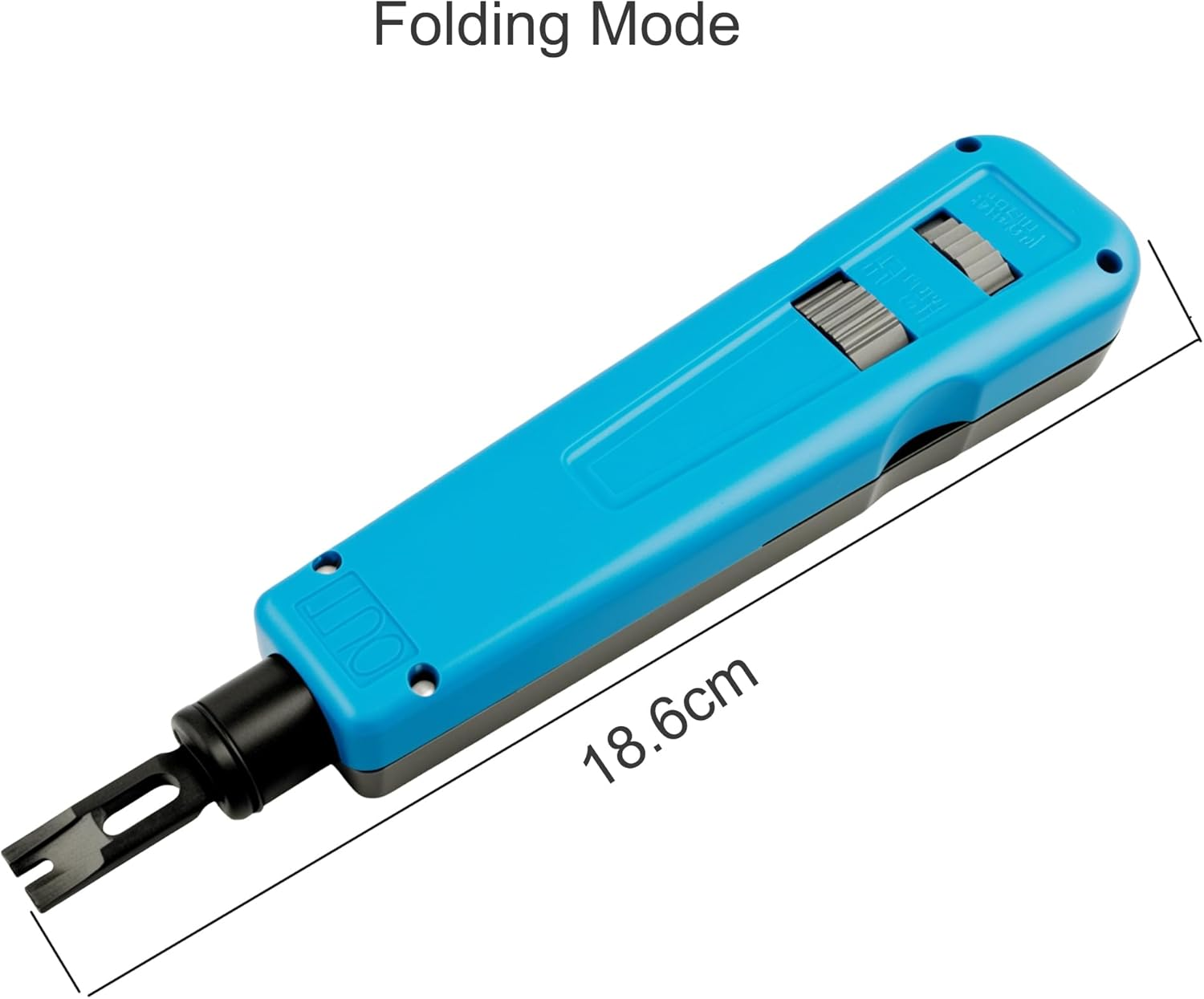 EFGTEK Punch down Tool for 110,88 Type Impact Ethernet Multifunction Hook for Telephone Terminal Insertion Seating Wire,For Cat 8, Cat 7, Cat 6A, Cat 6, Cat 5E, Cat 5 Network image number 1