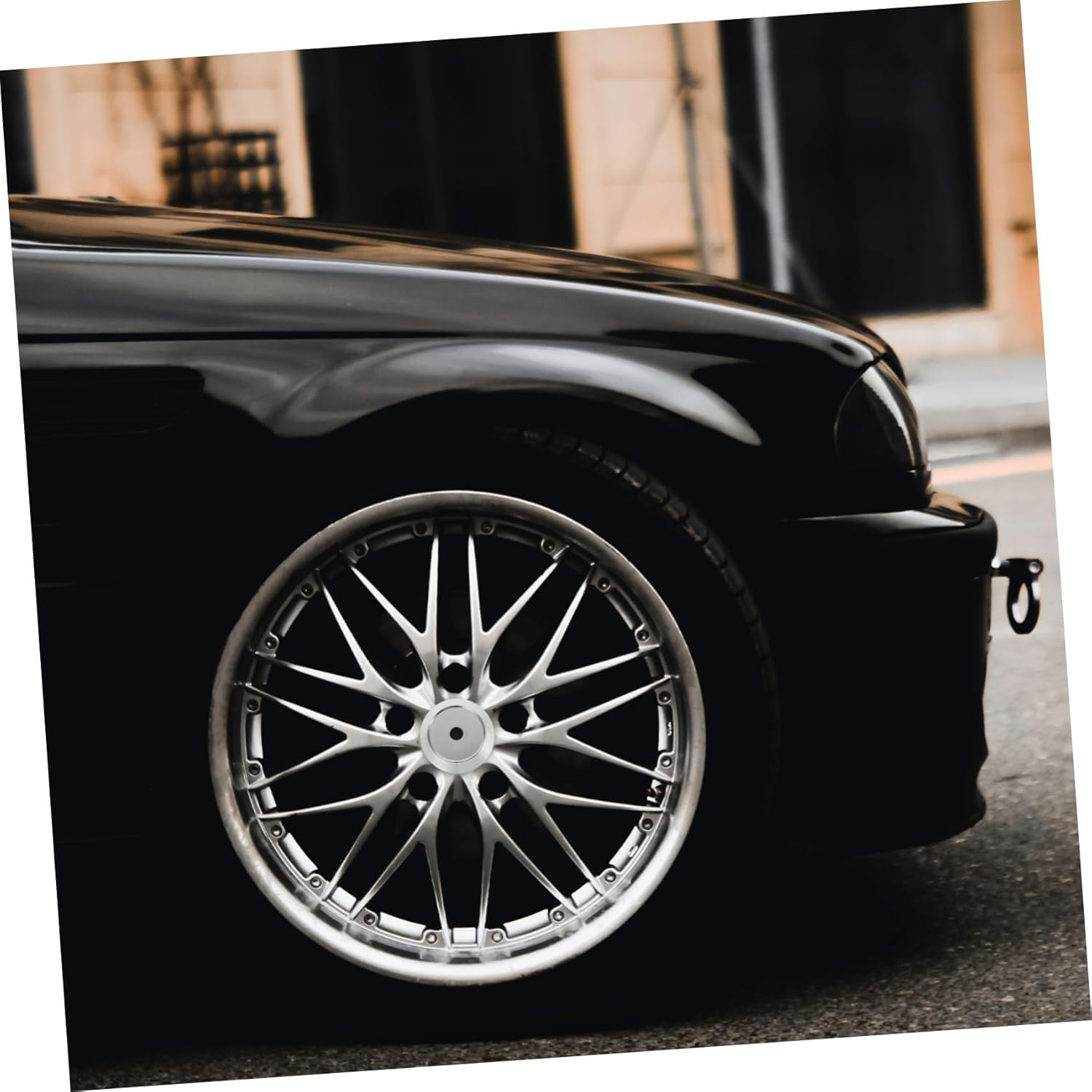 PLAFOPE 4Pcs Center Hub Cover Rim Hub Caps for Cars Durable Wheel Protector with Elegant Design and Precision Manufacturing Sturdy Automotive Accessories image number 1