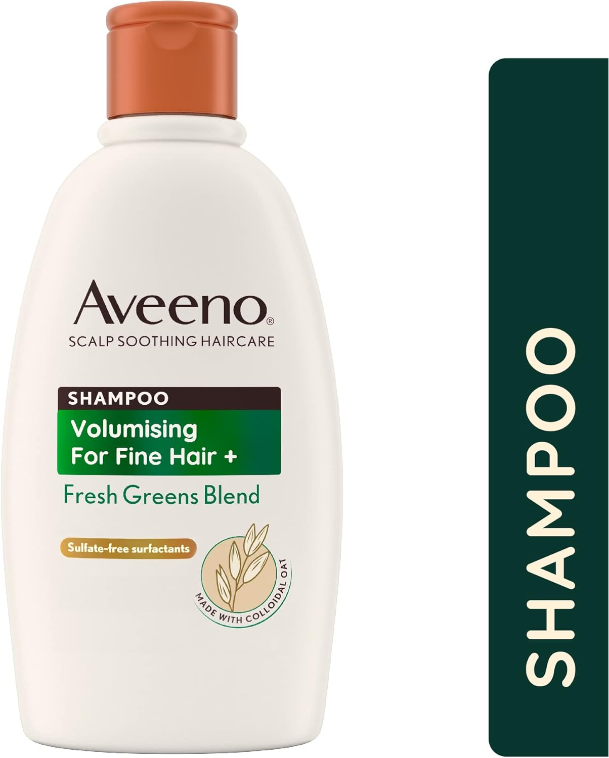 Aveeno Volumising Fresh Greens Scalp Soothing Mint, Cucumber and Rosemary Shampoo for Fine Hair 300Ml image number 4