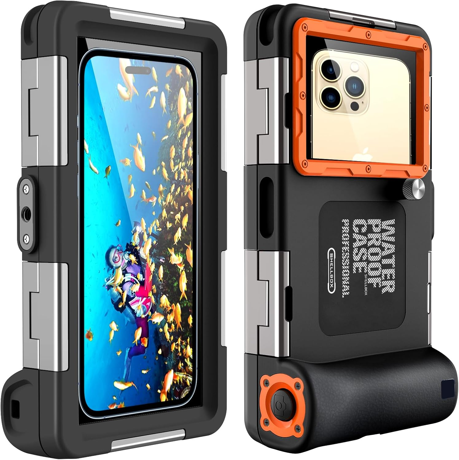 MKERED Waterproof Phone Case Underwater Phone Pouch 15M Case with Lanyard for Swimming Snorkeling Raining Dustproof for Iphone 15 14 13 Pro Max Samsung S24 S23 S22 Ultra A55 A35 A25 A15 A54 A34