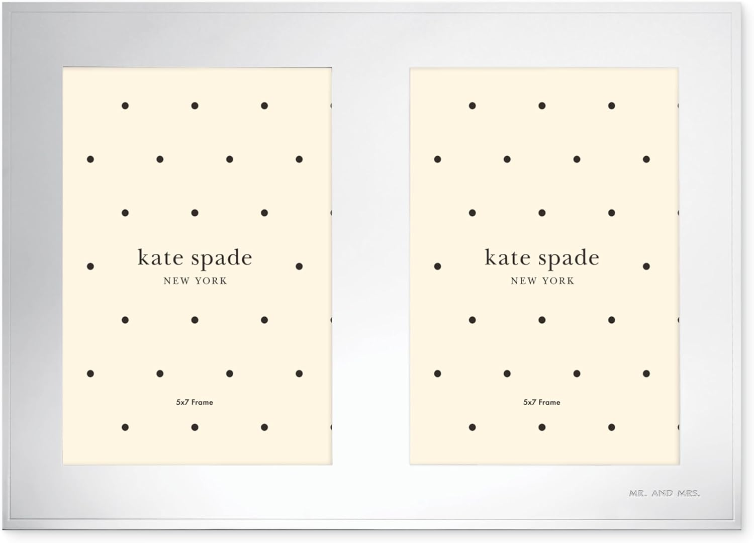 Kate Spade New York KS Darling Point Frame, One Size, Silver image number 5