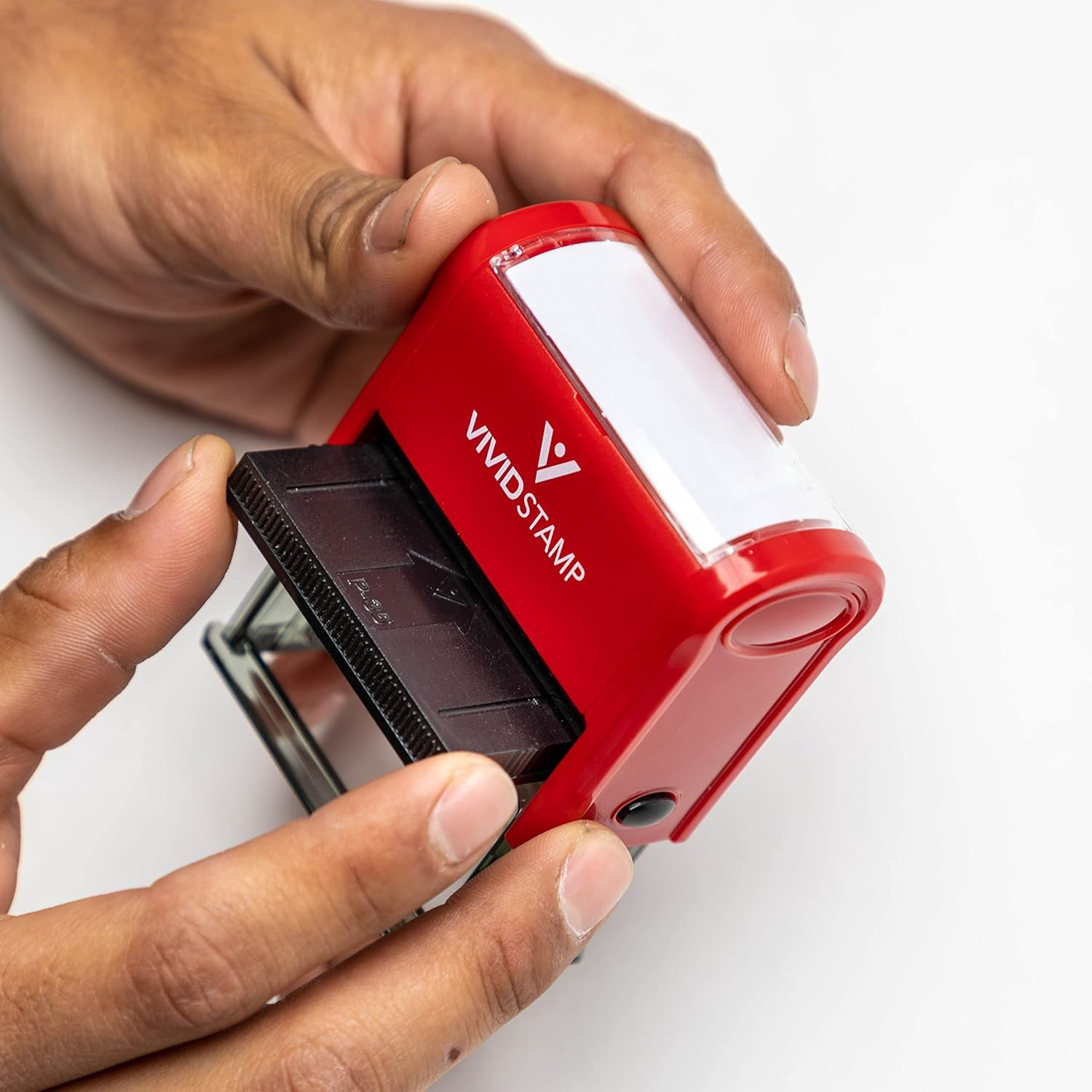 Return to Sender Not at This Address Self Inking Rubber Stamp (Red Ink) - Medium image number 1