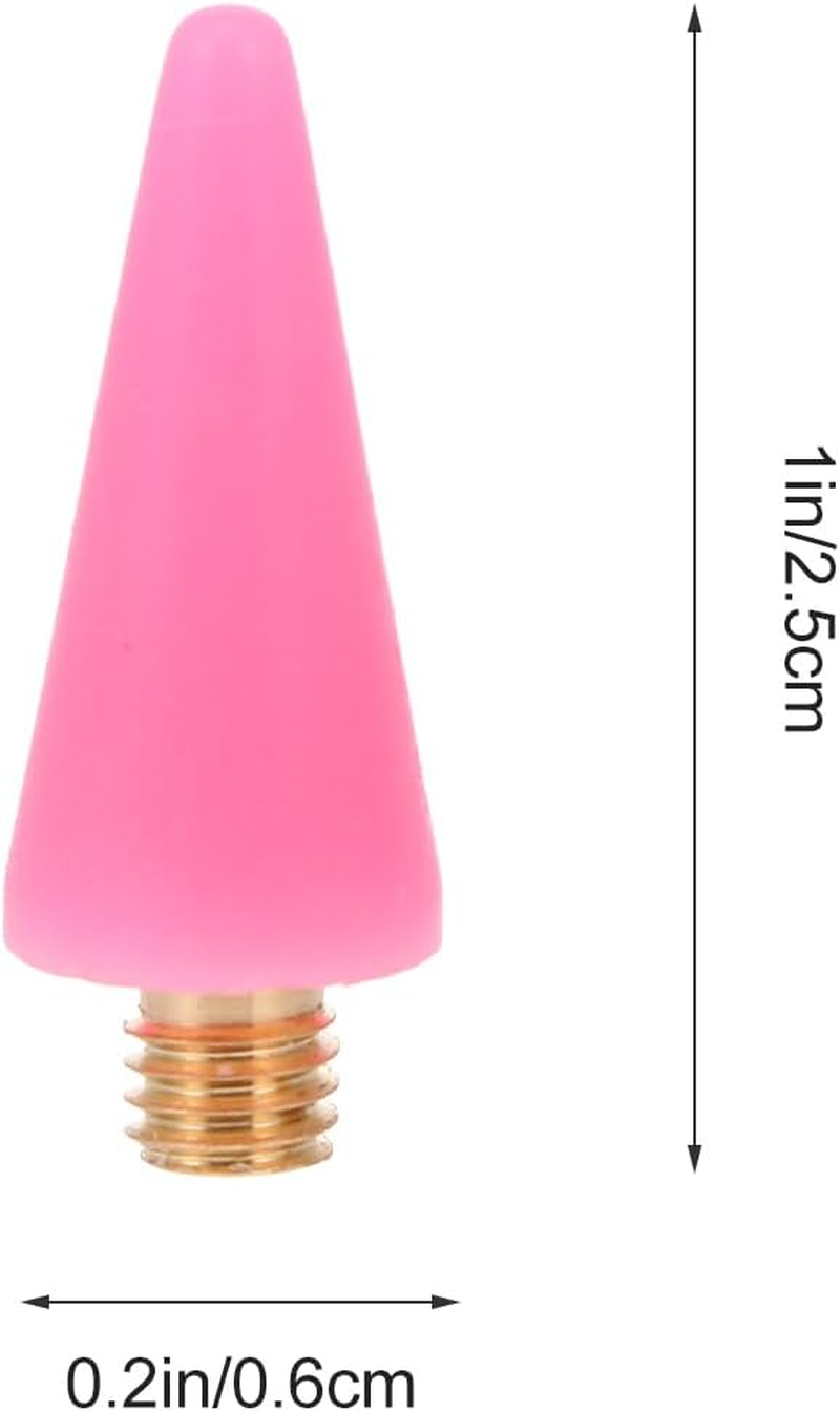 WEKADRIN 12Pcs Nail Art Wax Tip - Craftsmanship Tools Wax Tip Pencil Nail Picker Picker Dotting Tools for Small Bead Crystal Fixing Art Crafts DIY Decoration image number 1