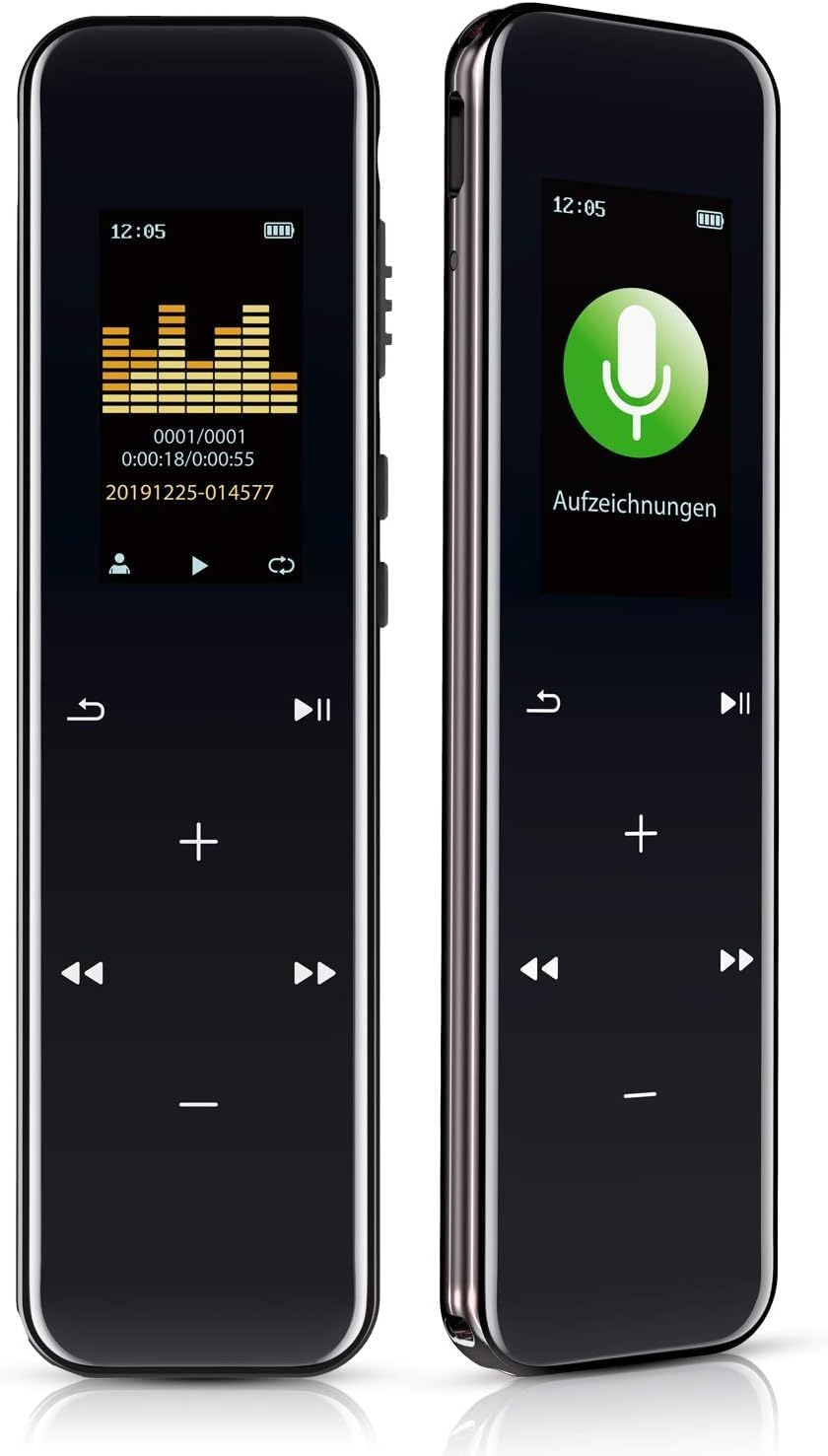 Voice Recorder with Noise Reduction, 16GB, MP3/WAV/WMA, USB Rechargeable, for Lecture/Interview/Meeting image number 6